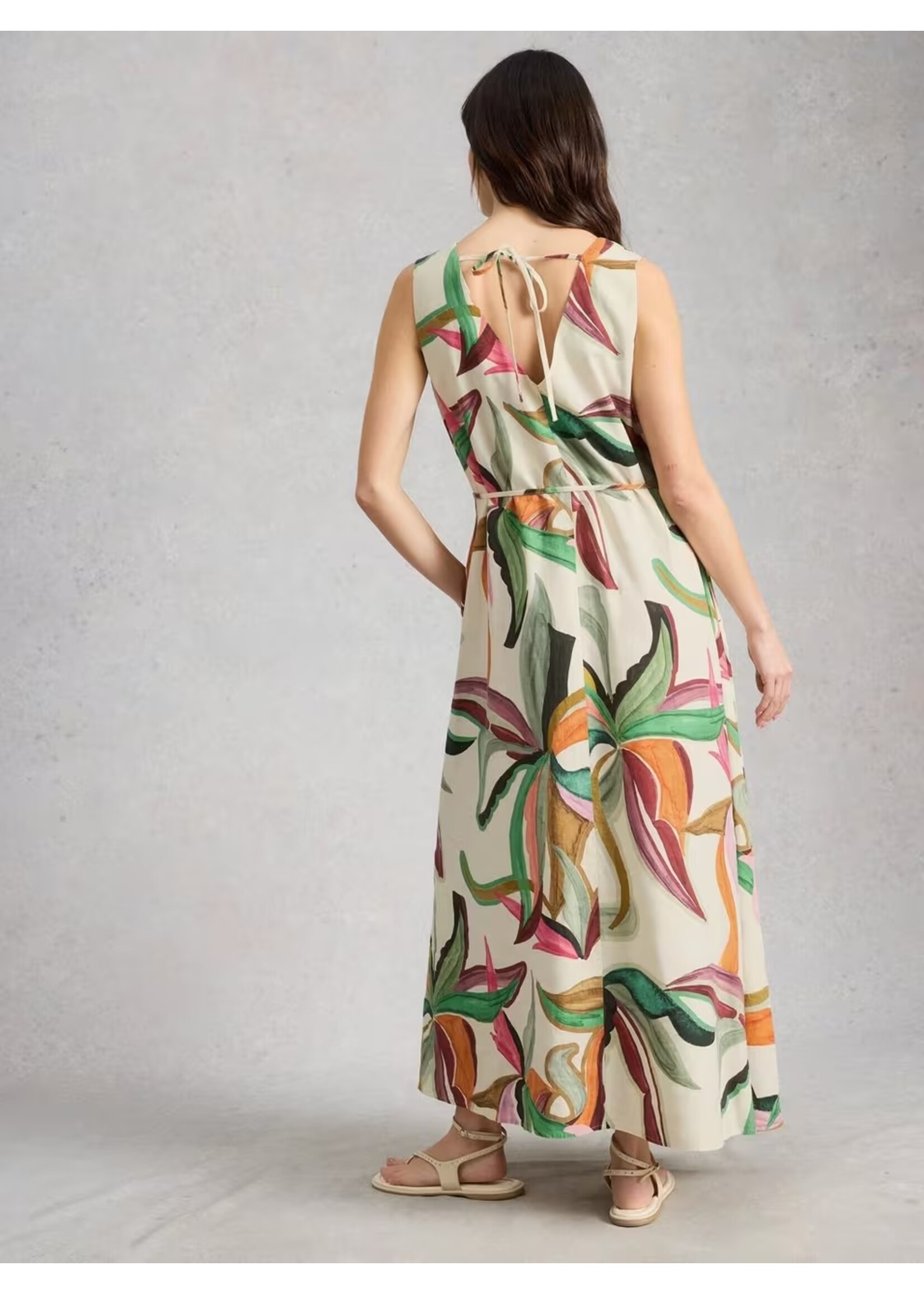 White Stuff Femme White Stuff - Poppy Linen Blend Maxi Dress