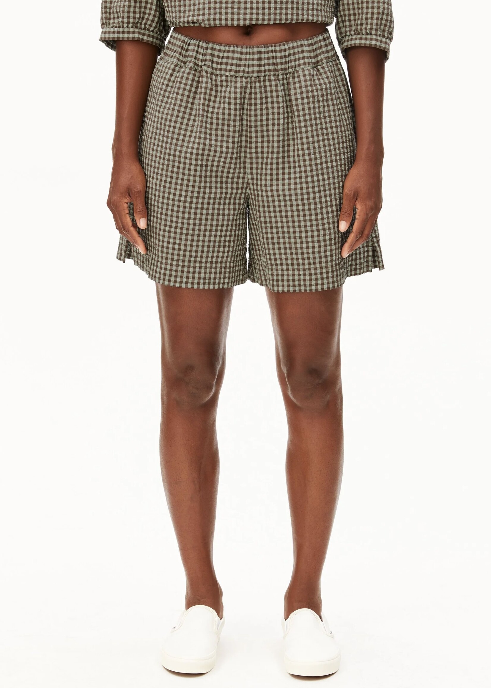 Armed Angels Femme Armed Angels - Vichy Seersucker Short