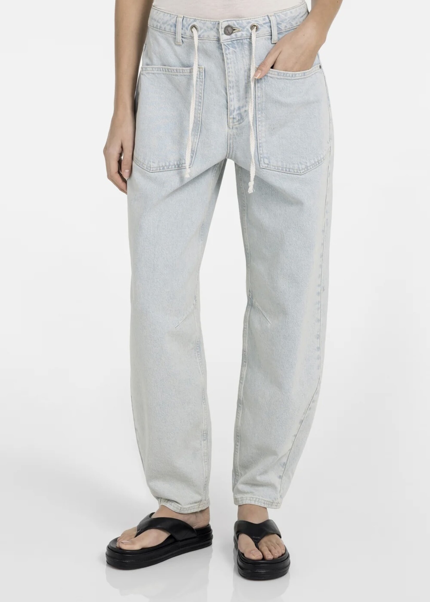 YAYA Yaya - Colored worker denim with cord