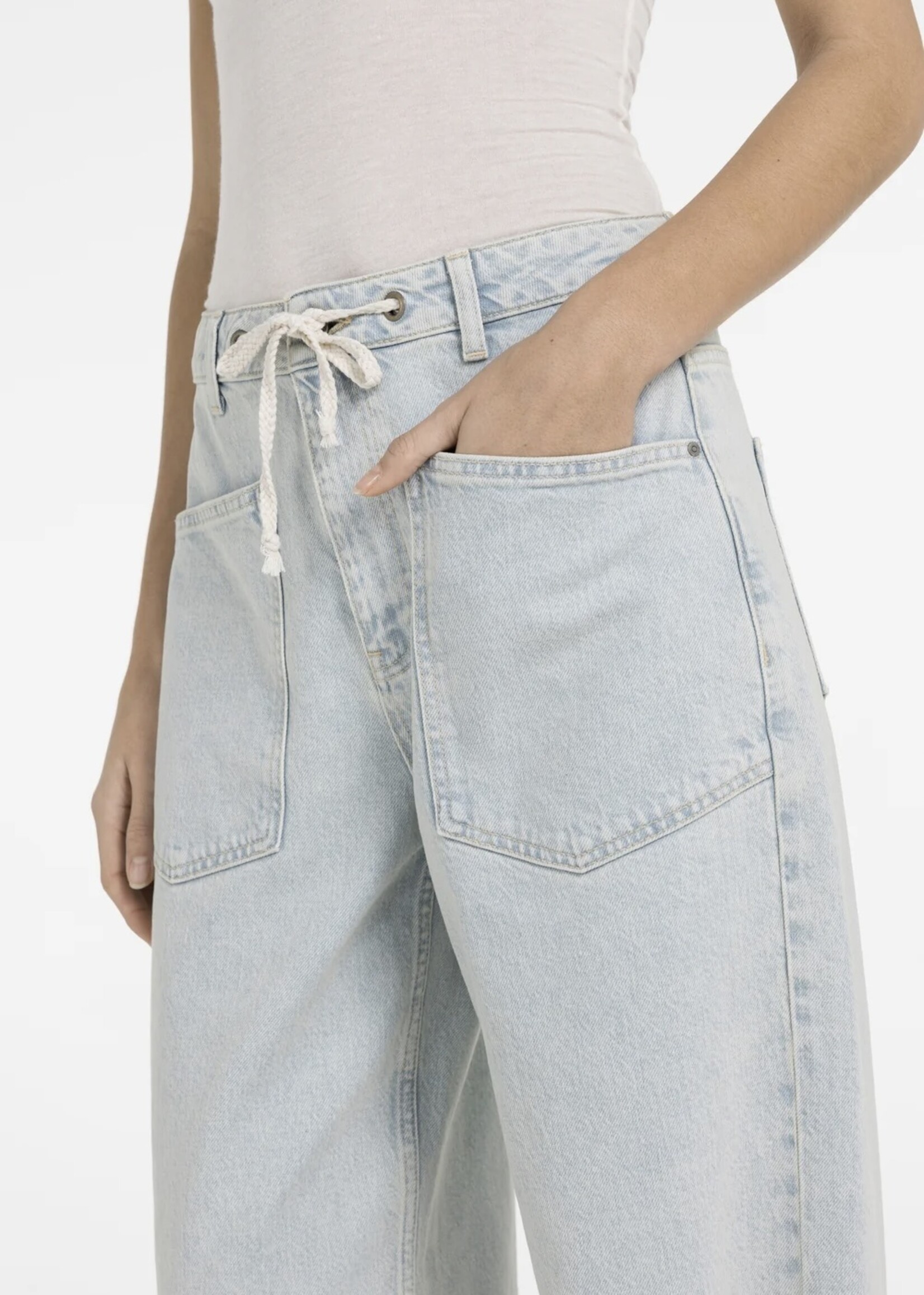 YAYA Yaya - Colored worker denim with cord