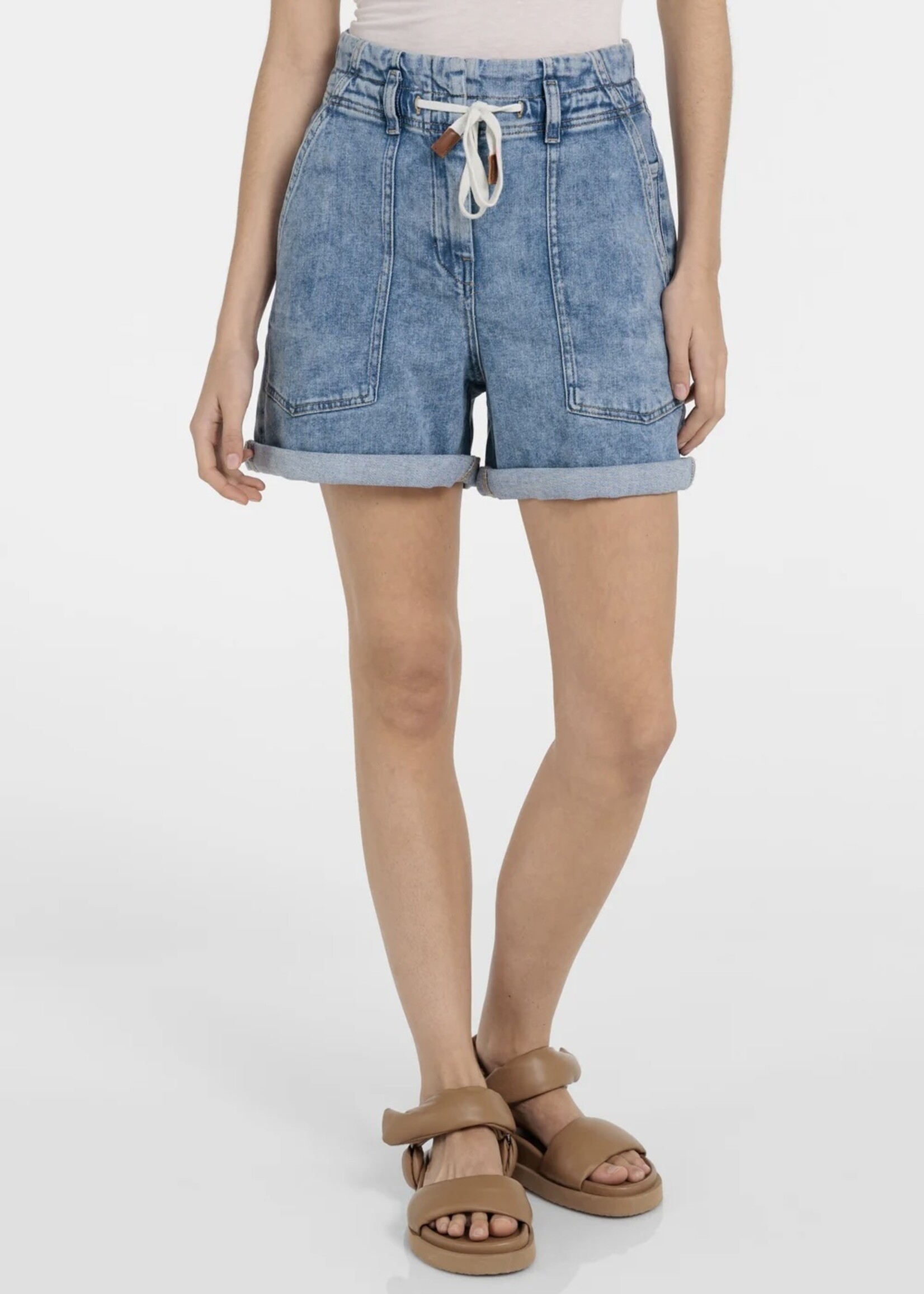 YAYA Yaya - loose fit worker shorts