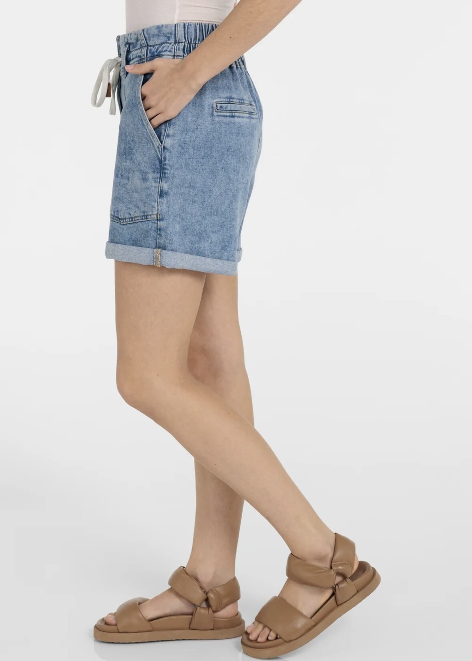 YAYA Yaya - loose fit worker shorts