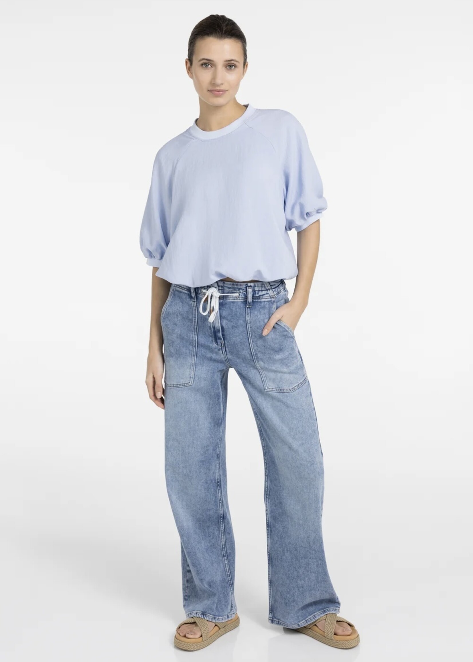 YAYA Yaya - Woven Balloon T-shirt