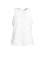 YAYA Yaya - Embroidered sleeveless top