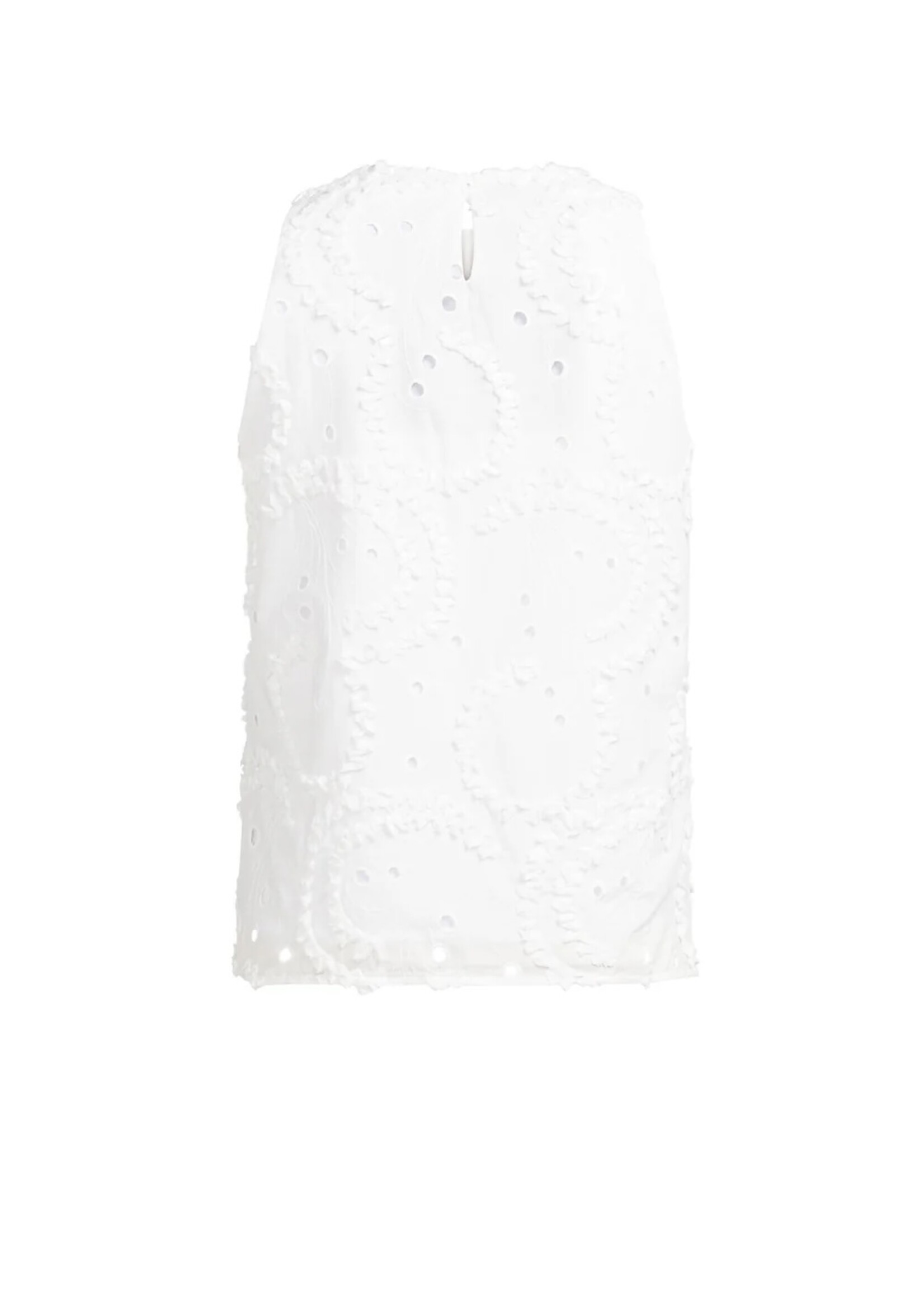 YAYA Yaya - Embroidered sleeveless top