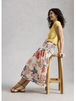 White Stuff Femme White Stuff - Suri Shirred Midi Skirt