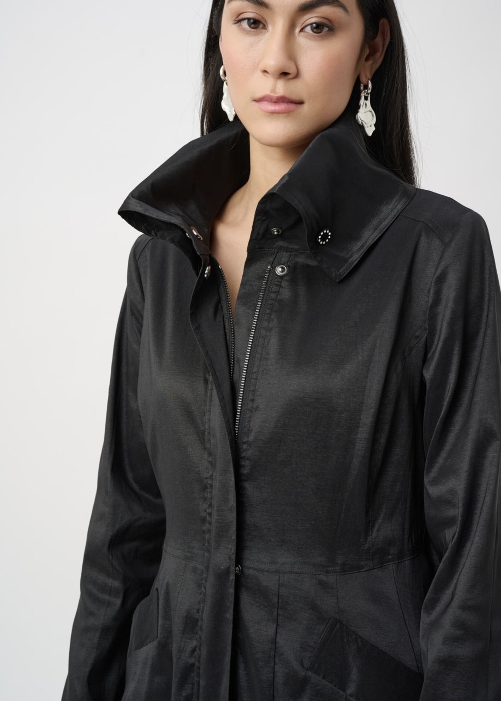 Joseph Ribkoff Joseph Ribkoff - Belted Fit & Flare Balloon Coat Style 263911
