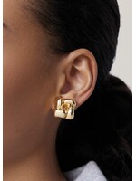 Jenny Bird Jenny Bird - Small Woven Square Earrings