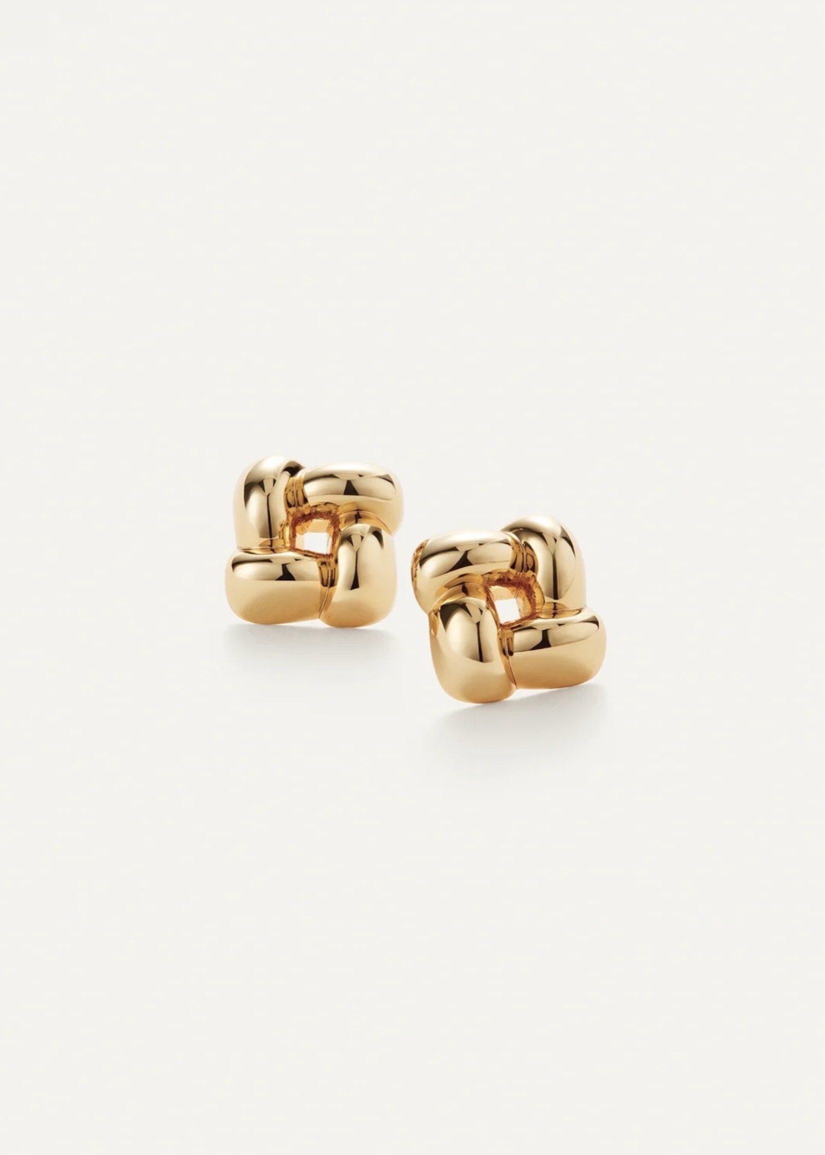 Jenny Bird Jenny Bird - Small Woven Square Earrings