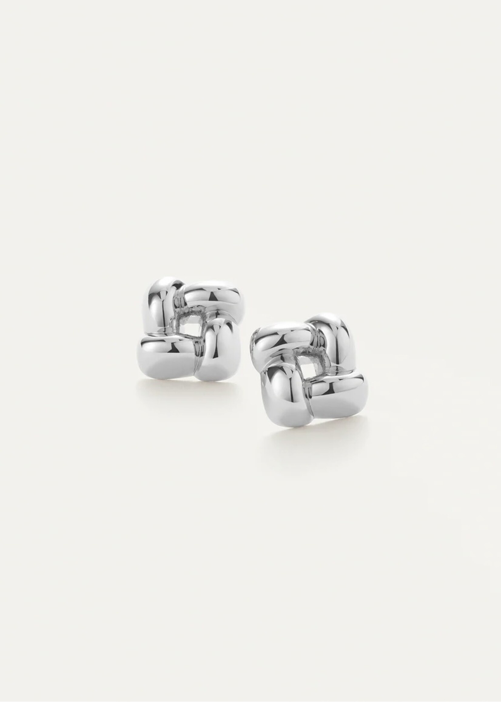 Jenny Bird Jenny Bird - Small Woven Square Earrings