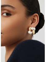 Jenny Bird Jenny Bird - Medium Woven Square Earrings