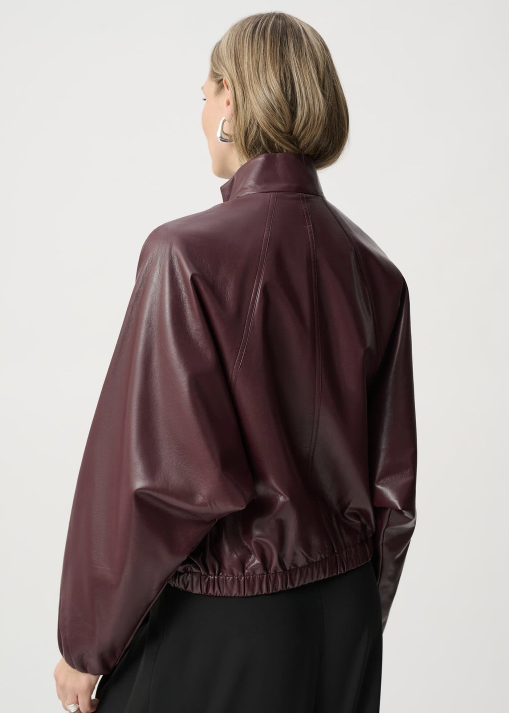 Joseph Ribkoff Joseph Ribkoff - Mock-Neck Bomber Jacket Style 263971
