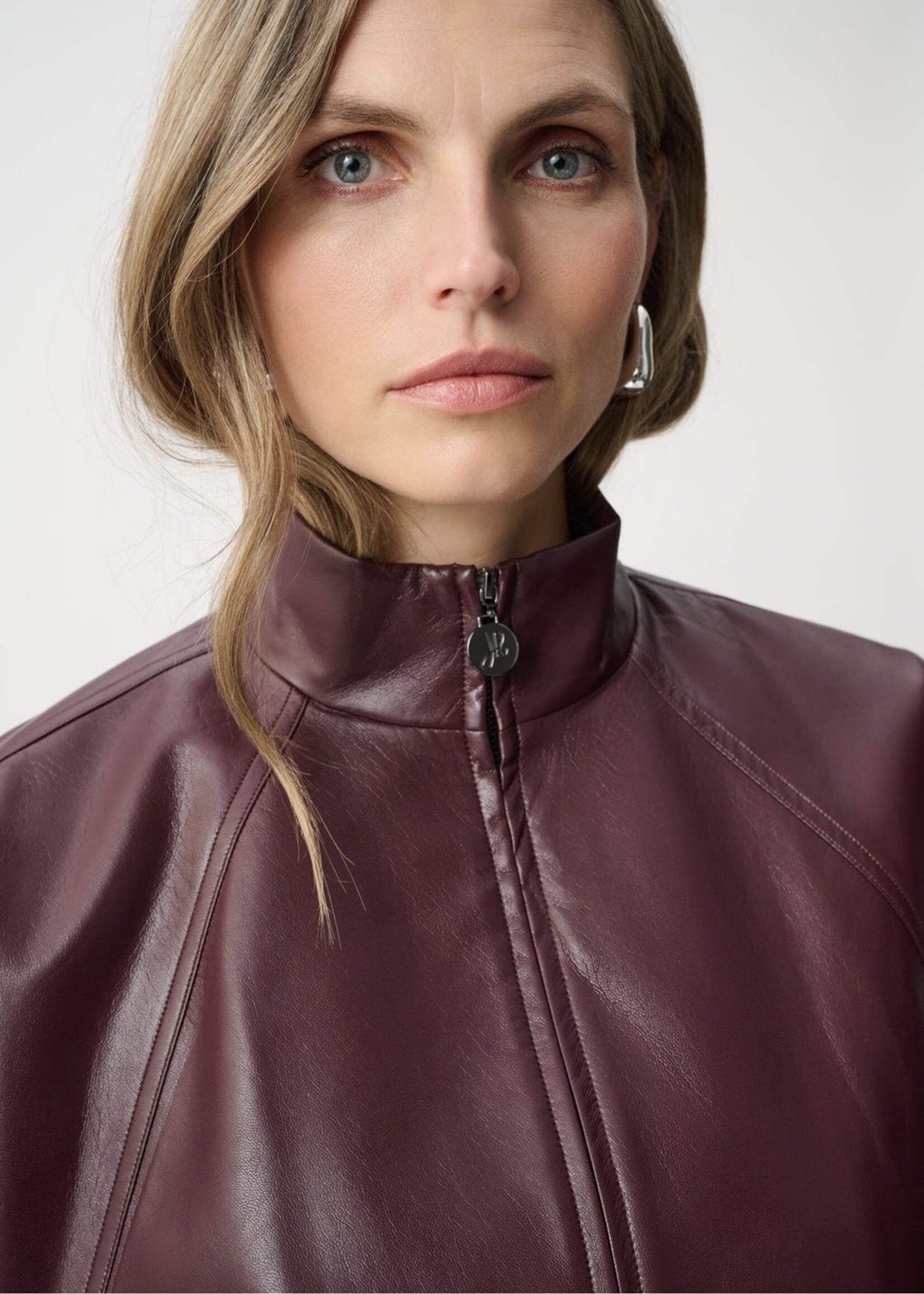 Joseph Ribkoff Joseph Ribkoff - Mock-Neck Bomber Jacket Style 263971