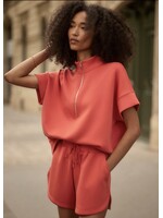Varley Varley - Ritchie Short Sleeve Sweat