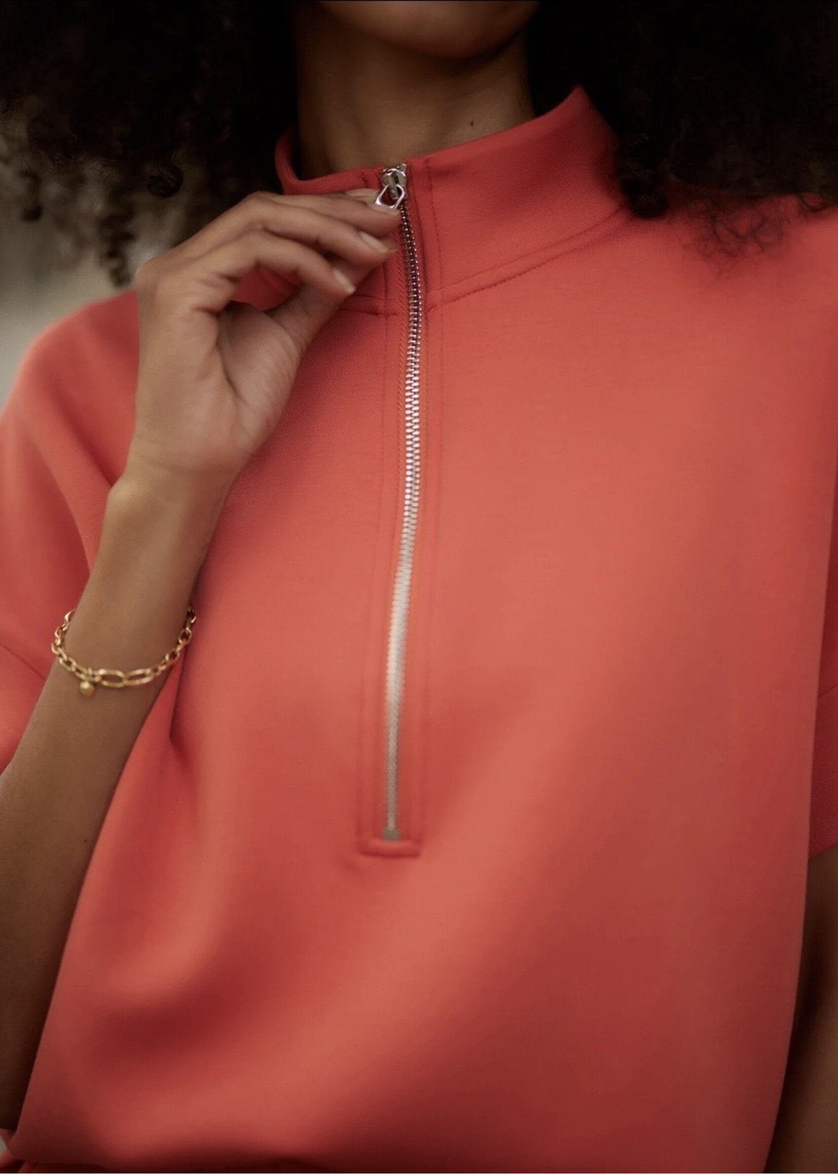 Varley Varley - Ritchie Short Sleeve Sweat