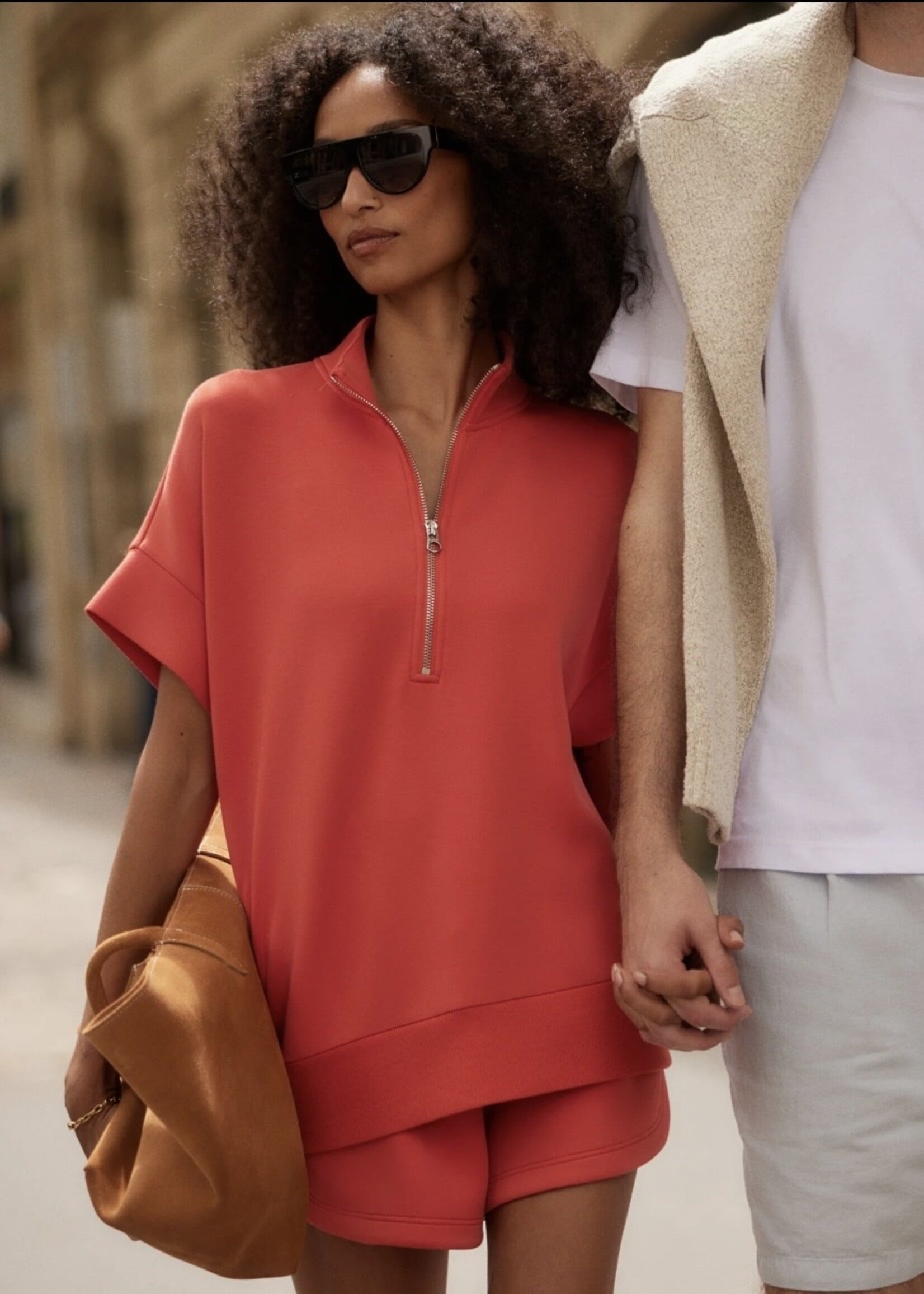 Varley Varley - Ritchie Short Sleeve Sweat