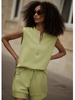 Varley Varley - Simmons Half Zip Tank