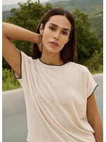 YAYA Yaya - Knitted Sweater with Rolled Edges
