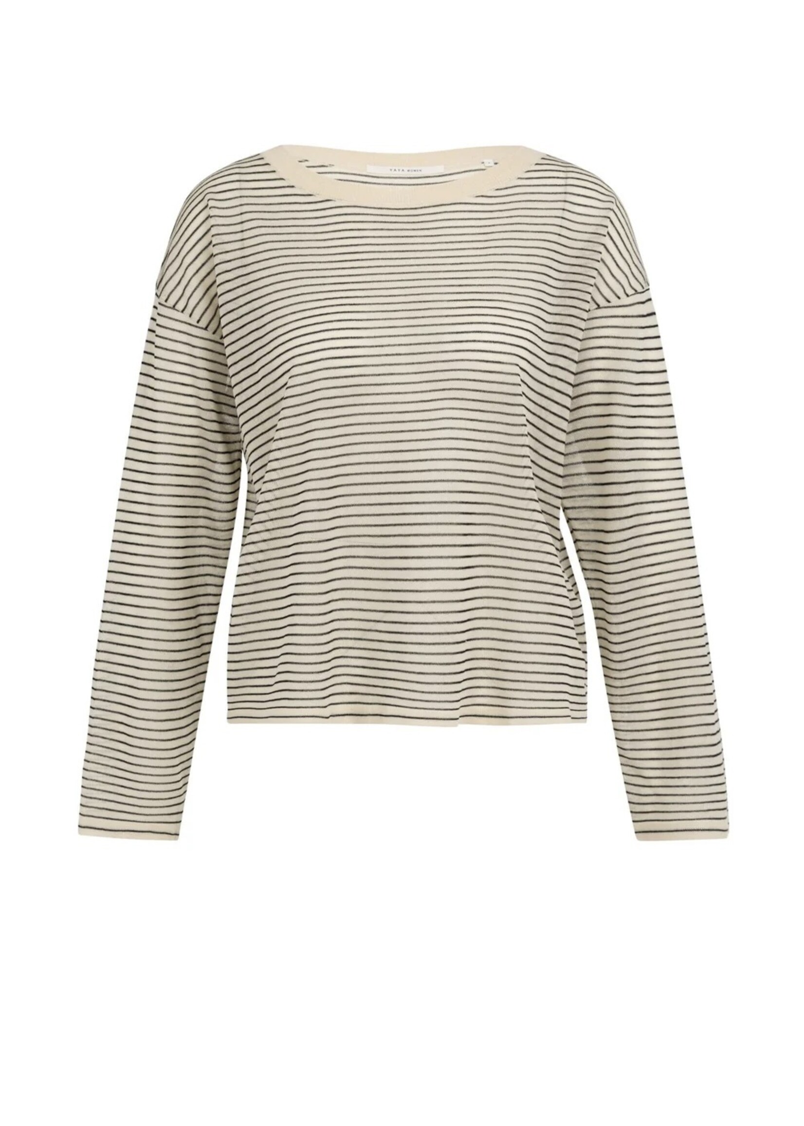 YAYA Yaya - Fine Knitted Stripe Sweater