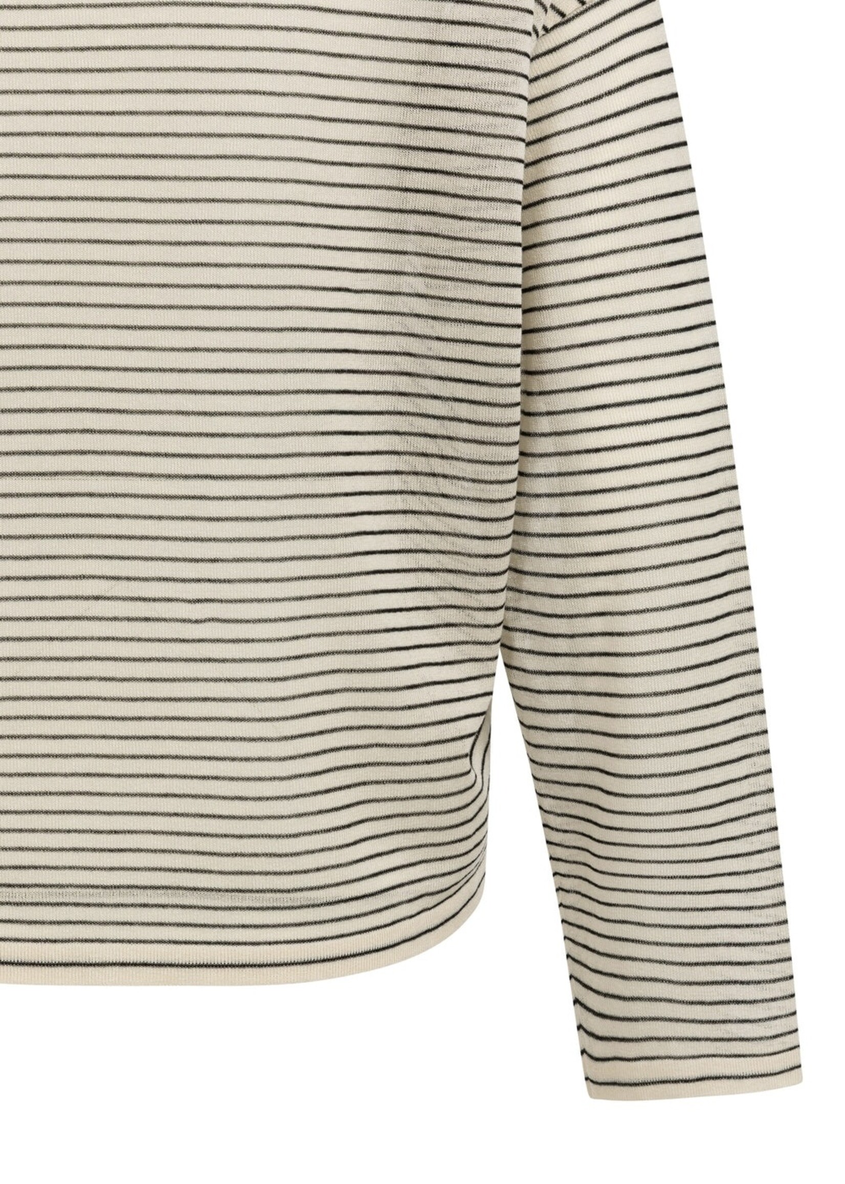 YAYA Yaya - Fine Knitted Stripe Sweater