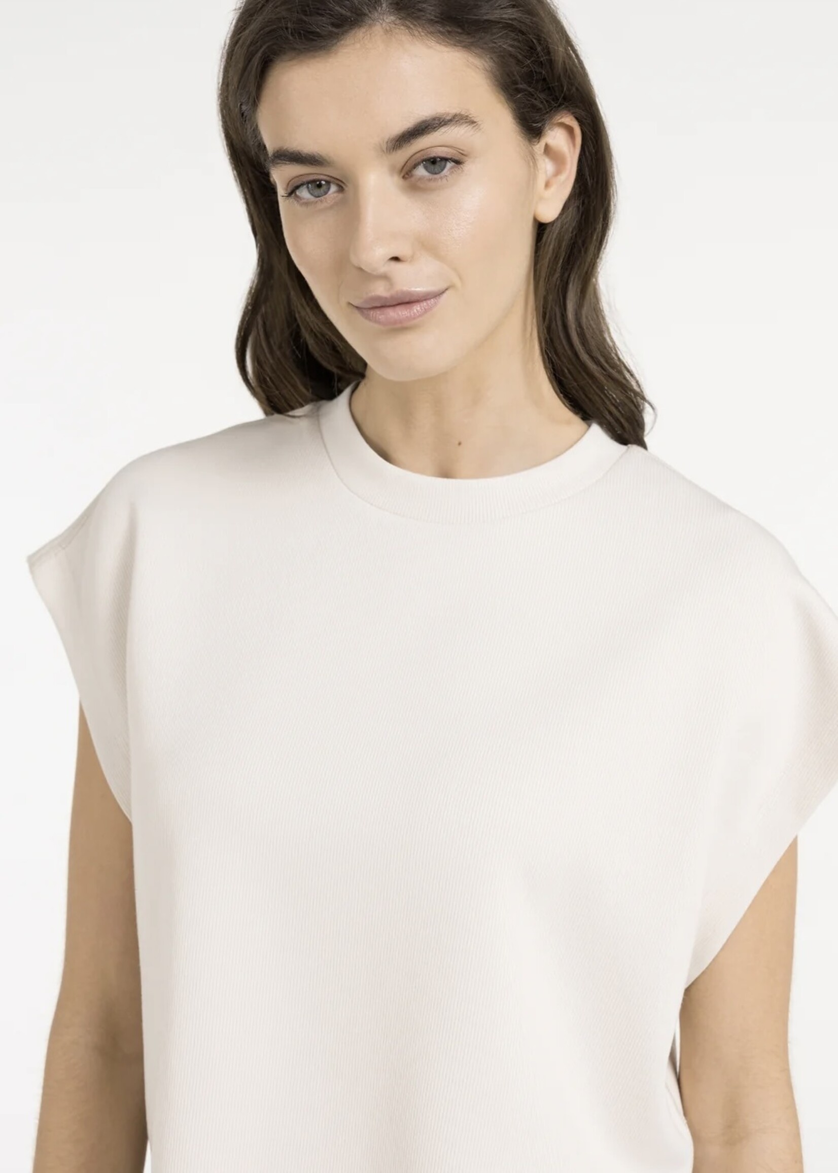 YAYA Yaya - Sleeveless Boxy Sweatshirt