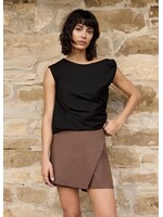 YAYA Yaya - Sleeveless Top with Twisted Shoulder Strap