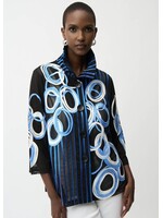 Joseph Ribkoff Joseph Ribkoff - Embroidered Blazer With Collared Neck Style 261904