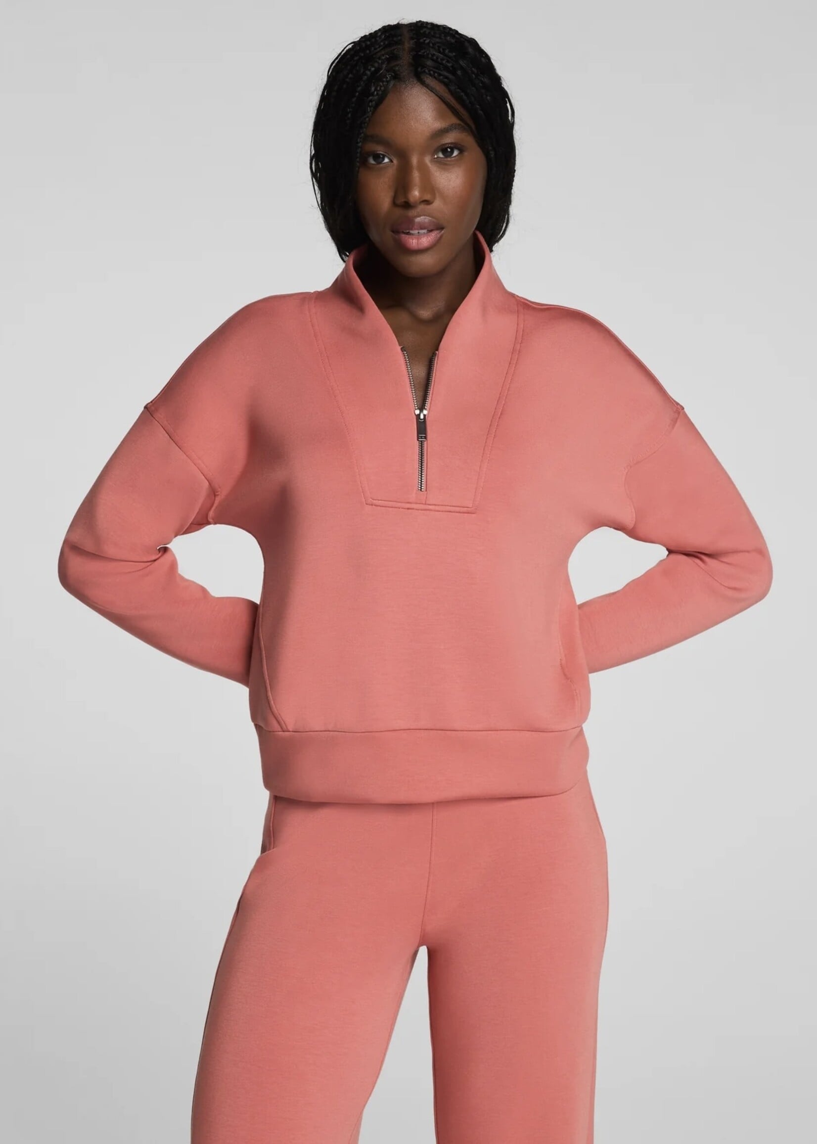 Spanx Spanx - Shawl Collar Half Zip