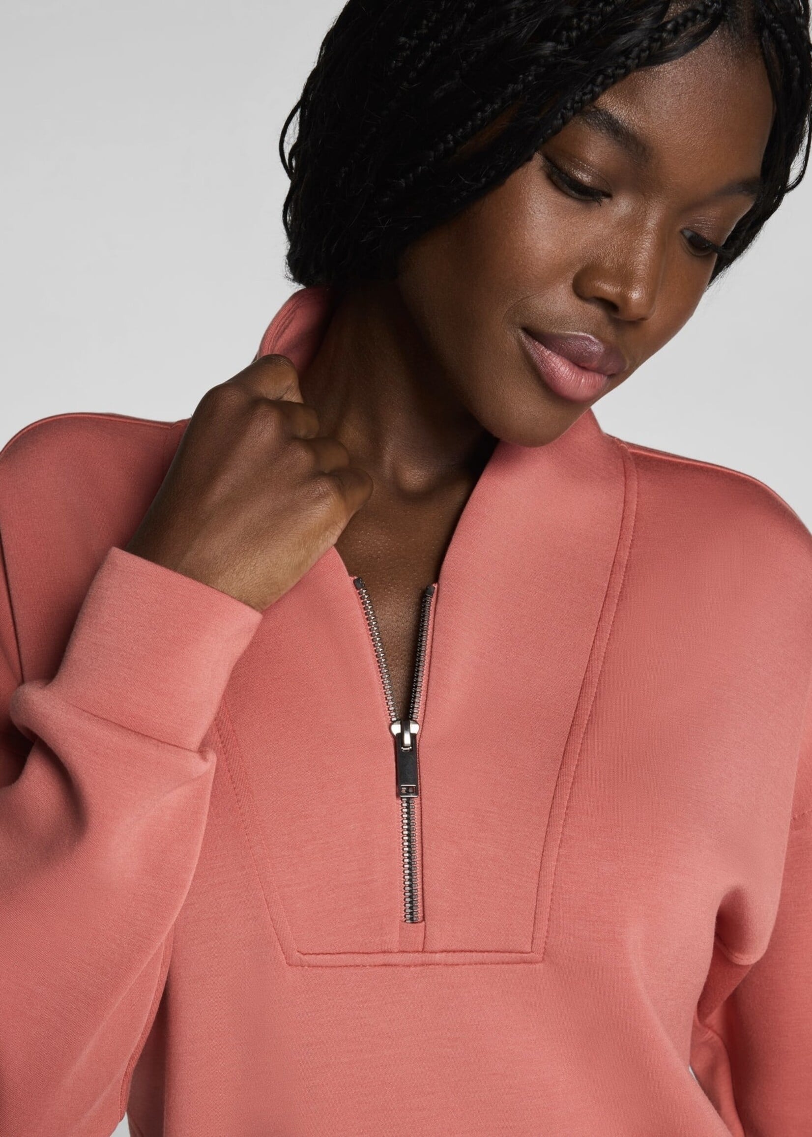 Spanx Spanx - Shawl Collar Half Zip