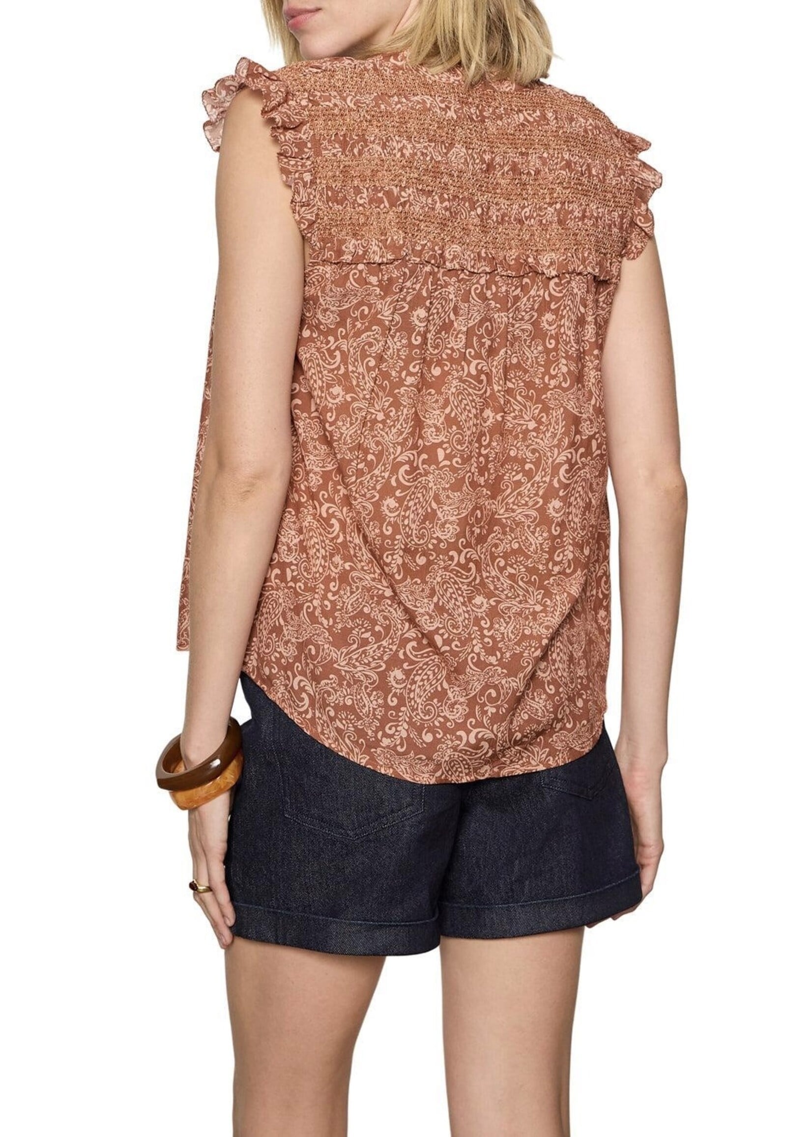 Sanctuary Sanctuary - Free Feeling Smocked Blouse