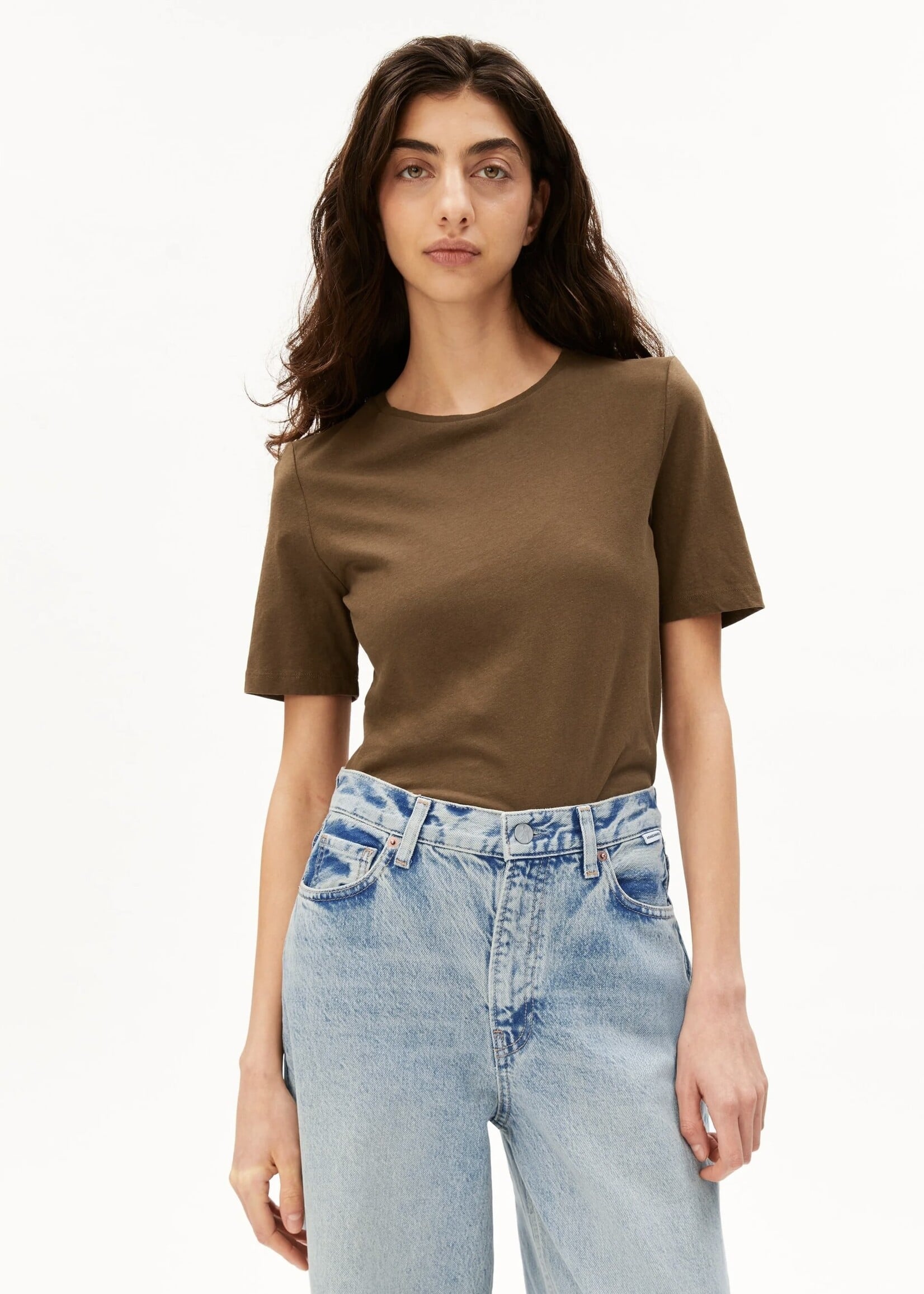 Armed Angels Femme Armed Angels - Lualaa Linen Blend T-Shirt