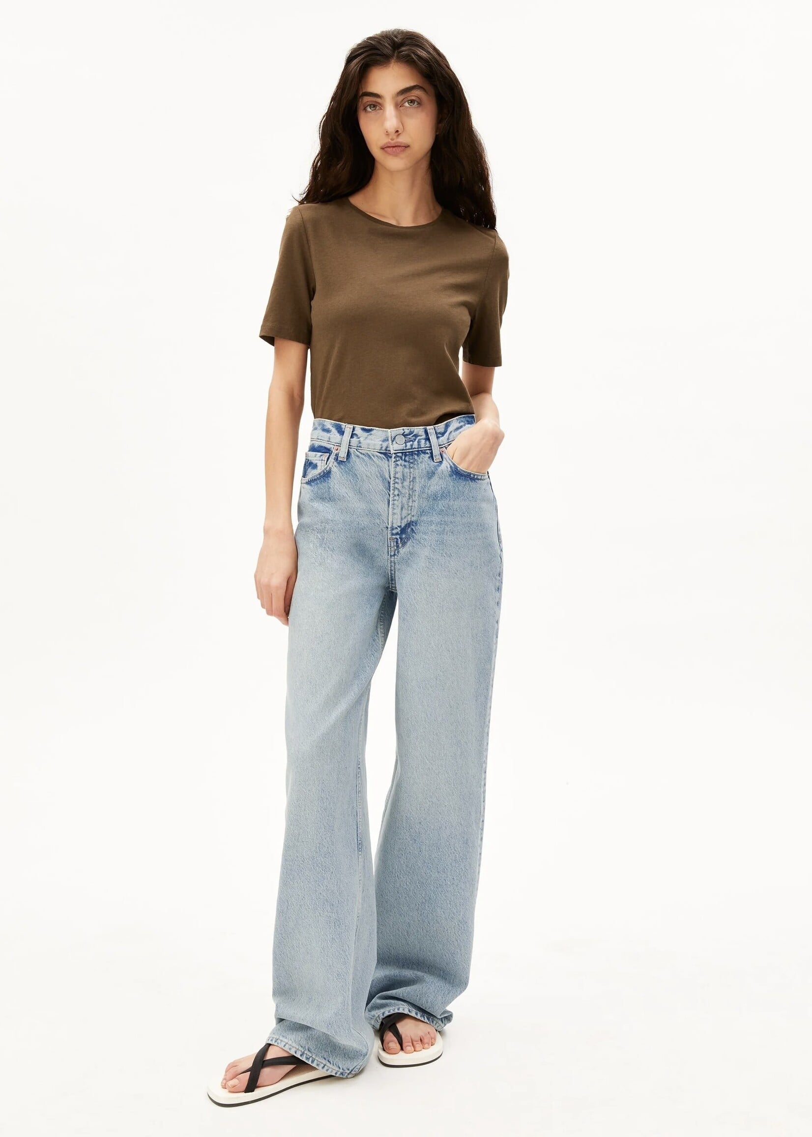 Armed Angels Femme Armed Angels - Lualaa Linen Blend T-Shirt
