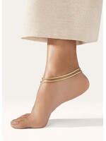 Jenny Bird Jenny Bird - Double Amalfi Anklet