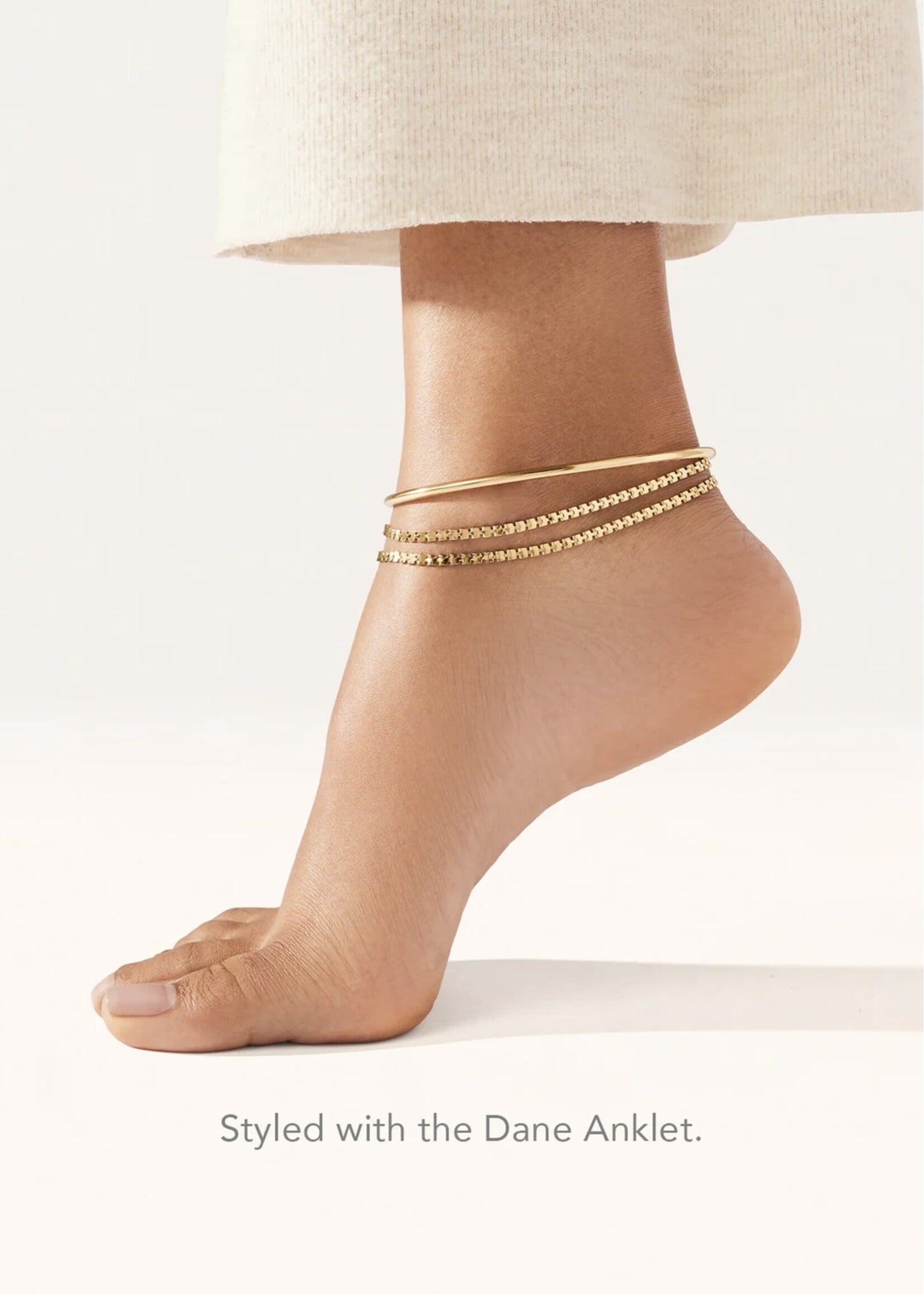 Jenny Bird Jenny Bird - Double Amalfi Anklet