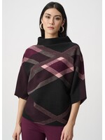 Joseph Ribkoff Joseph Ribkoff - Geometric Cowl Neck Poncho 263947