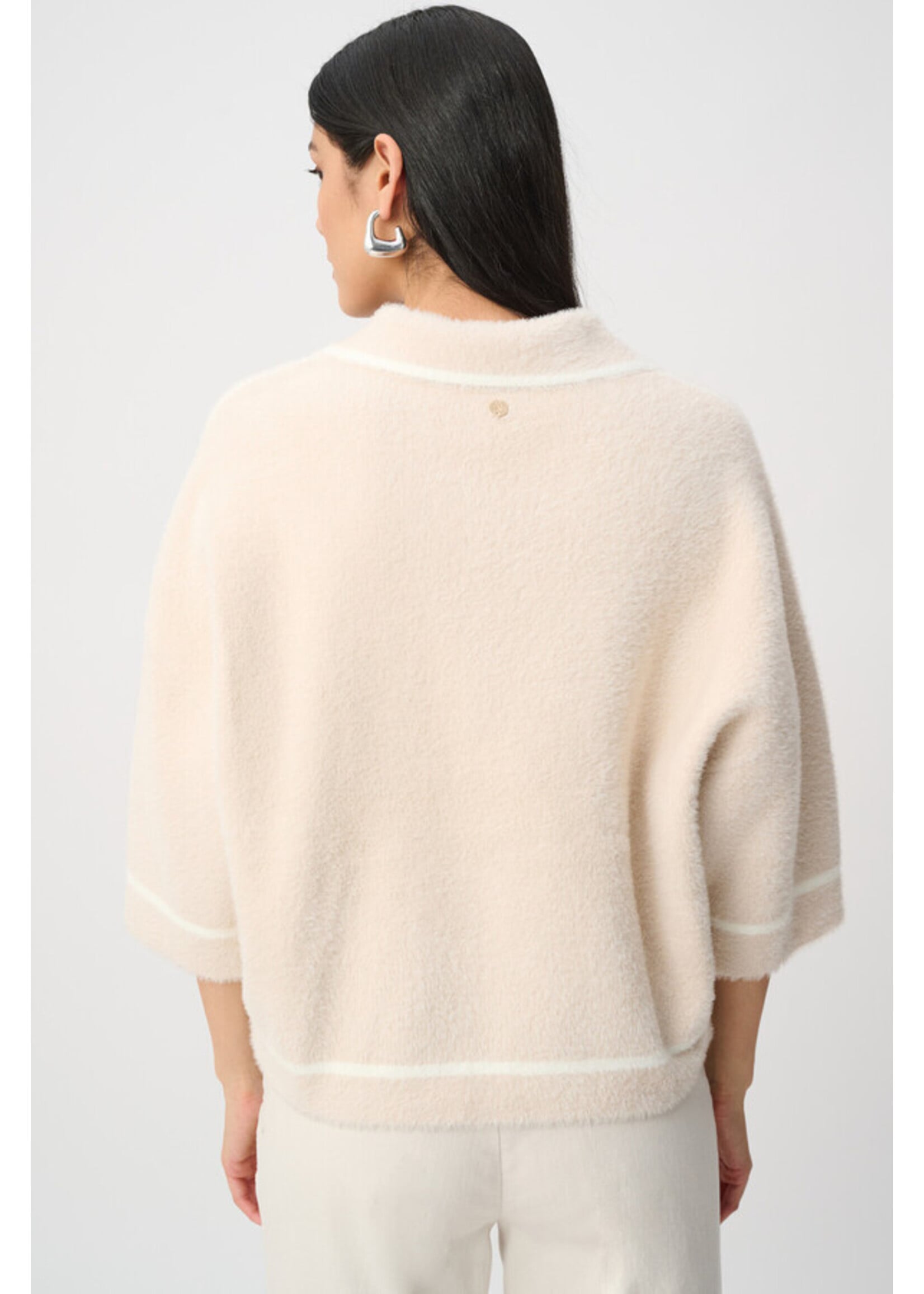 Joseph Ribkoff Joseph Ribkoff - Feather Yarn Knit Boxy Jacket Style 263950