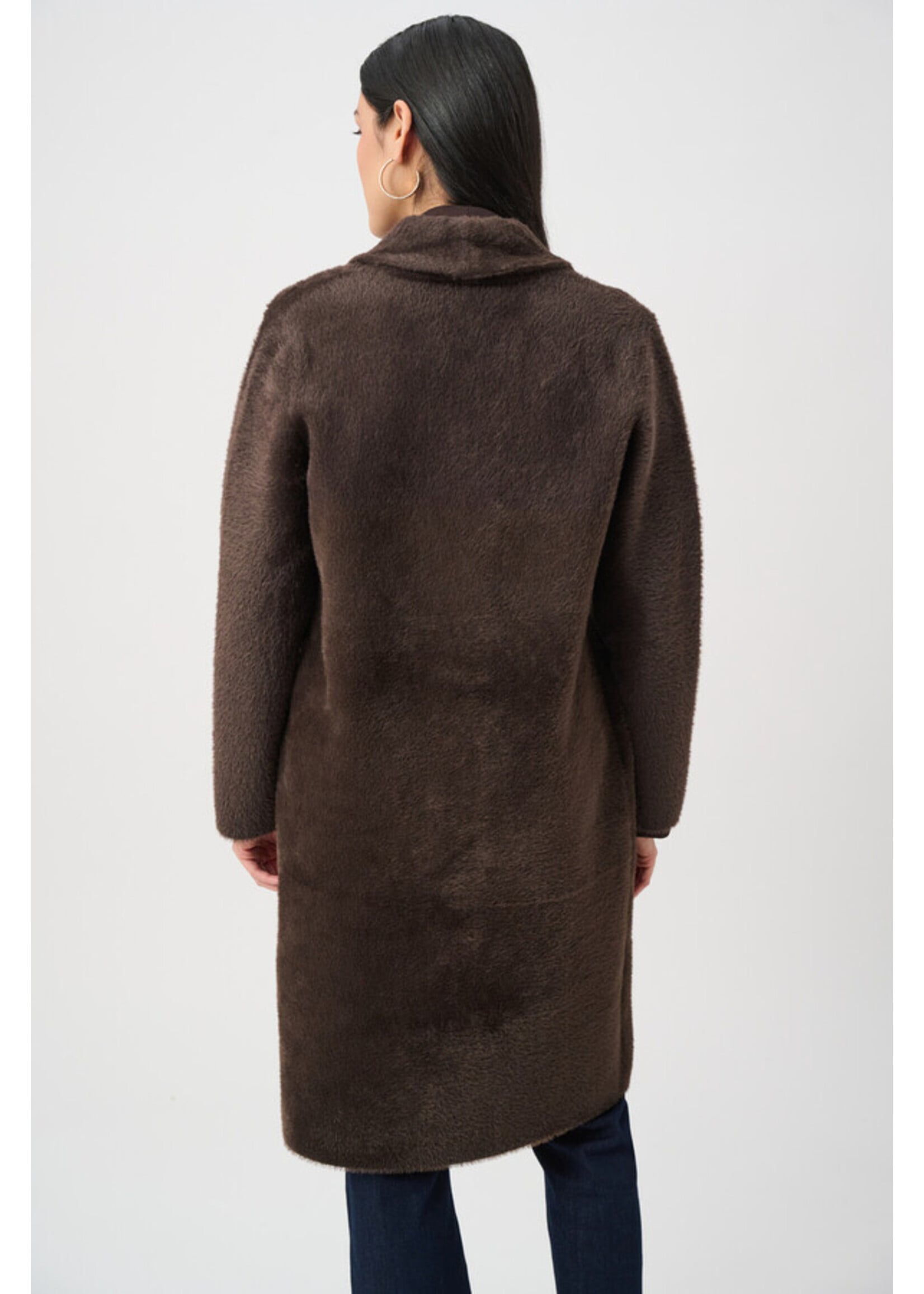 Joseph Ribkoff Joseph Ribkoff - Coat With Detachable Faux Fur Collar Style 263973