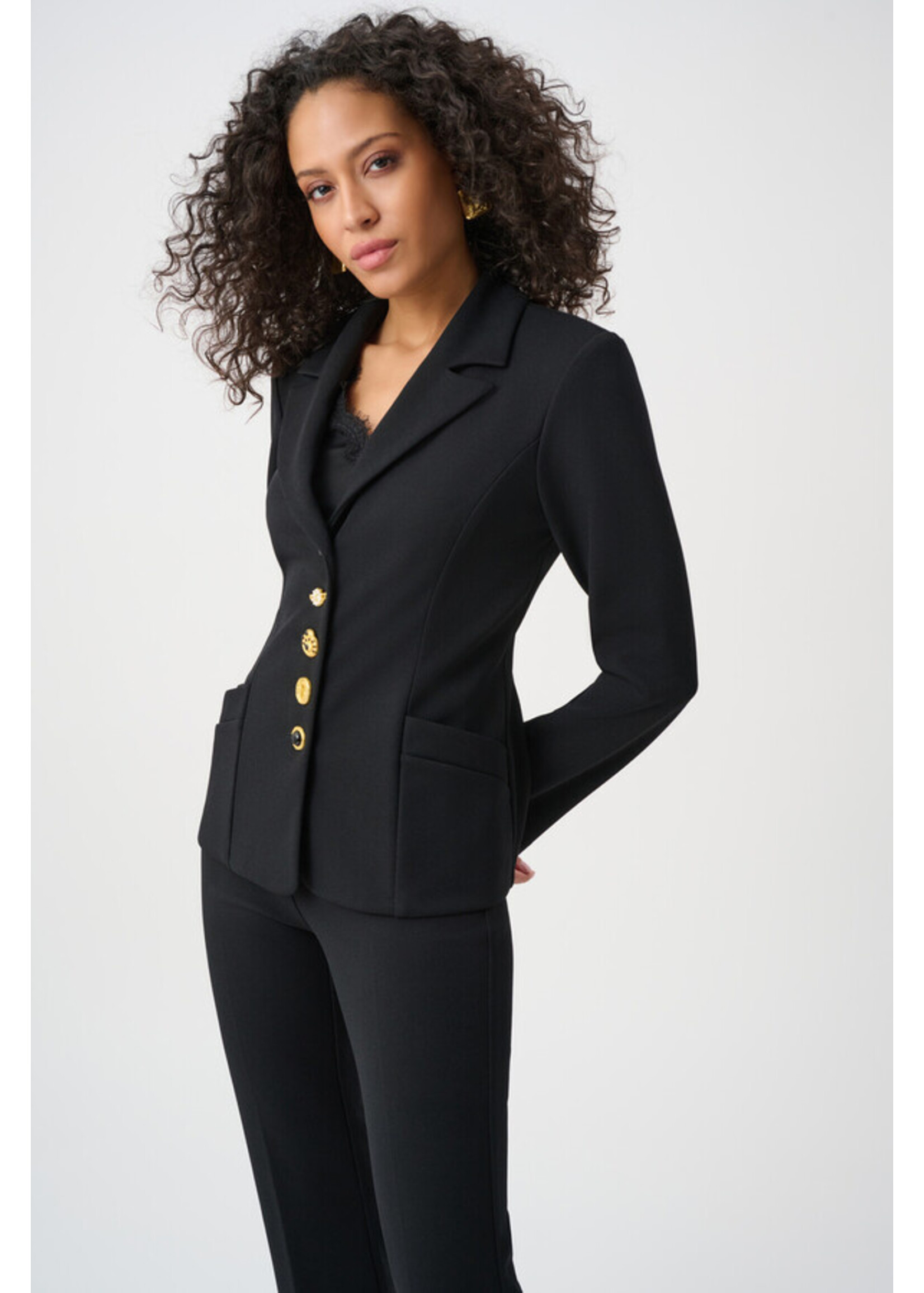 Joseph Ribkoff Joseph Ribkoff - Fitted Blazer With Statement Buttons Style 263151
