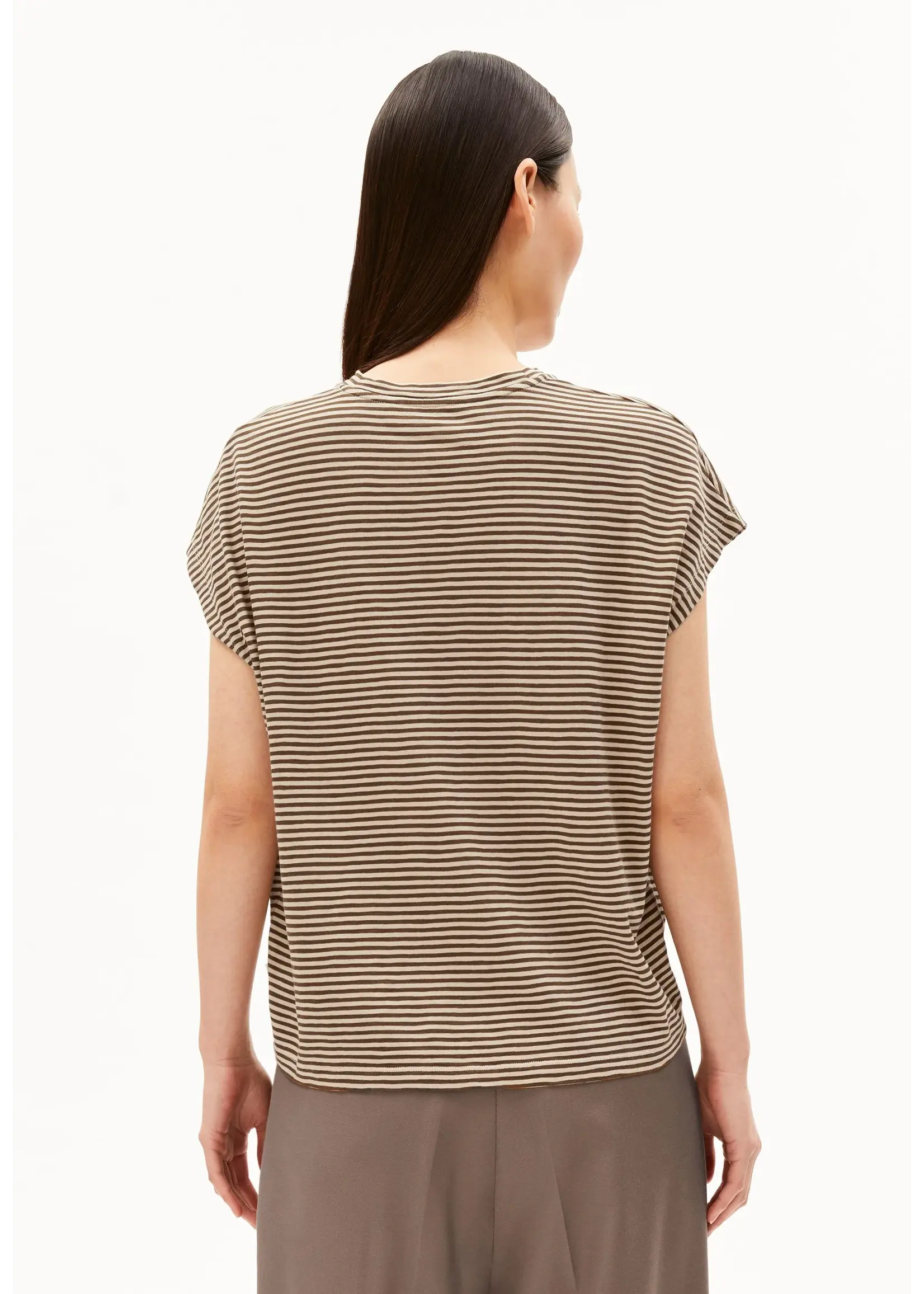 Armed Angels Femme Armed Angels - Slub Jersey Stripe T-Shirt