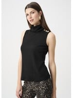 Joseph Ribkoff Joseph Ribkoff - Knit Fitted Turtleneck Top Style 263101