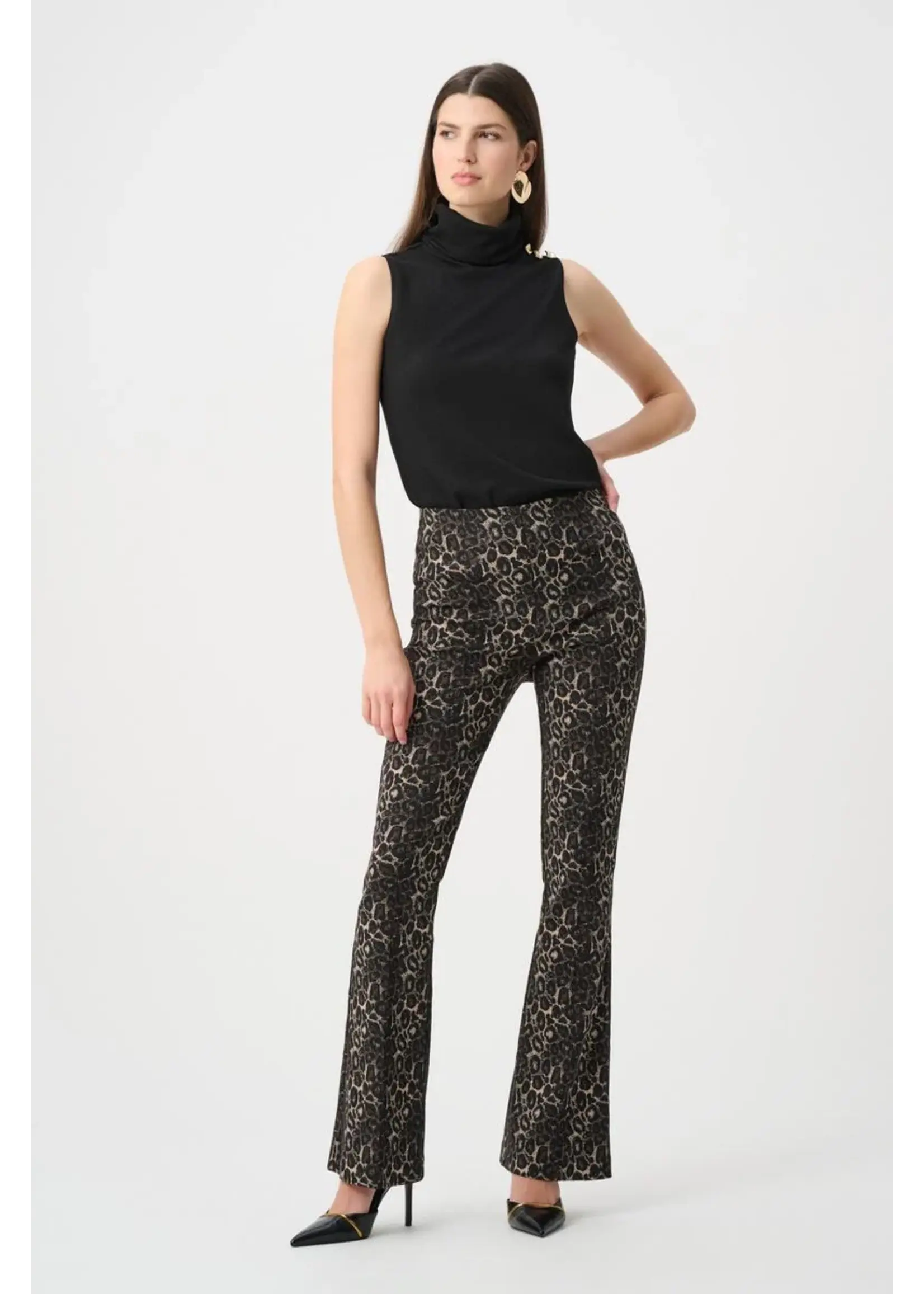 Joseph Ribkoff Joseph Ribkoff - Knit Fitted Turtleneck Top Style 263101
