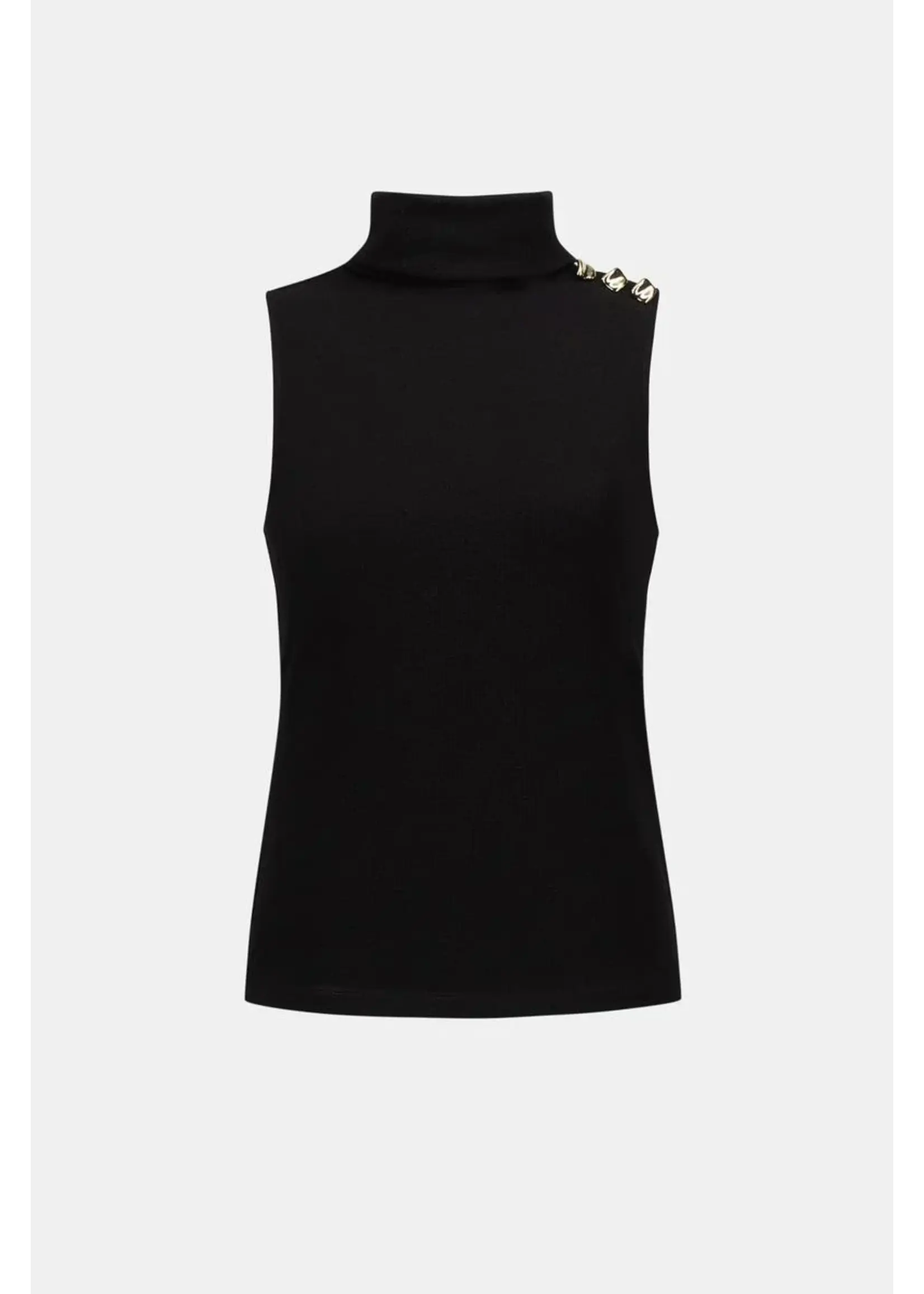 Joseph Ribkoff Joseph Ribkoff - Knit Fitted Turtleneck Top Style 263101