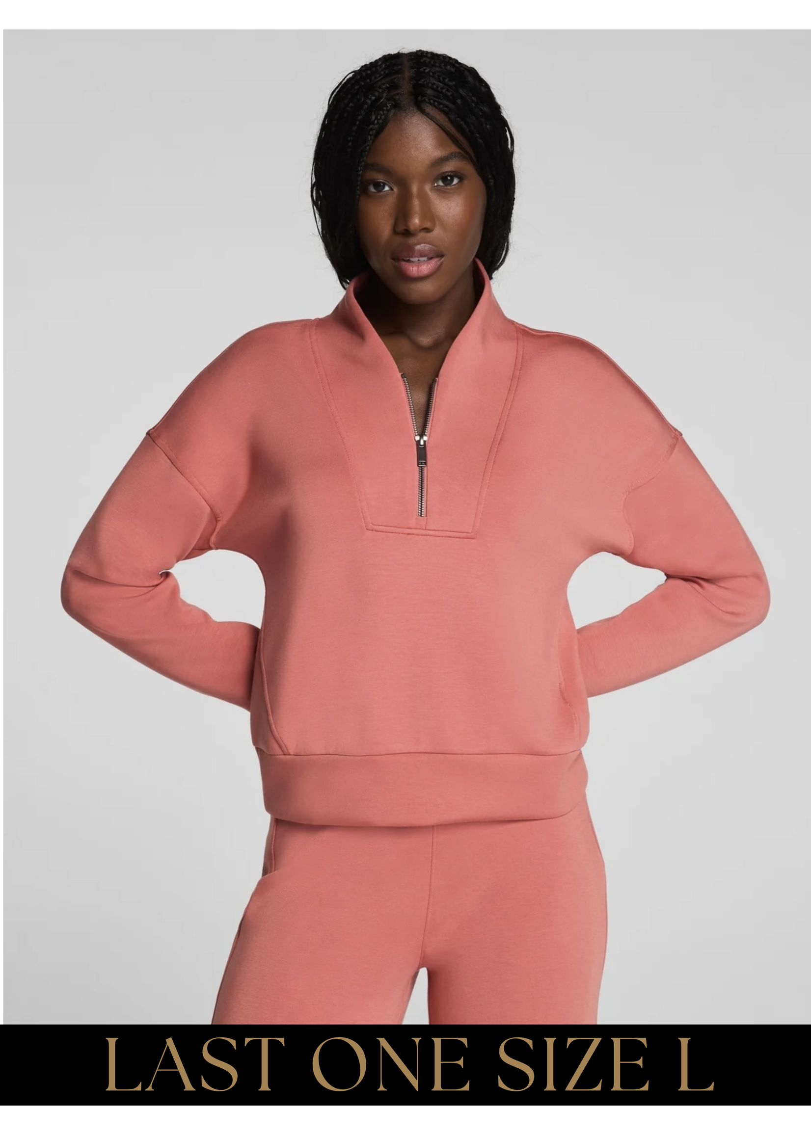 Spanx Spanx - Shawl Collar Half Zip