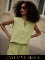 Varley Varley - Simmons Half Zip Tank