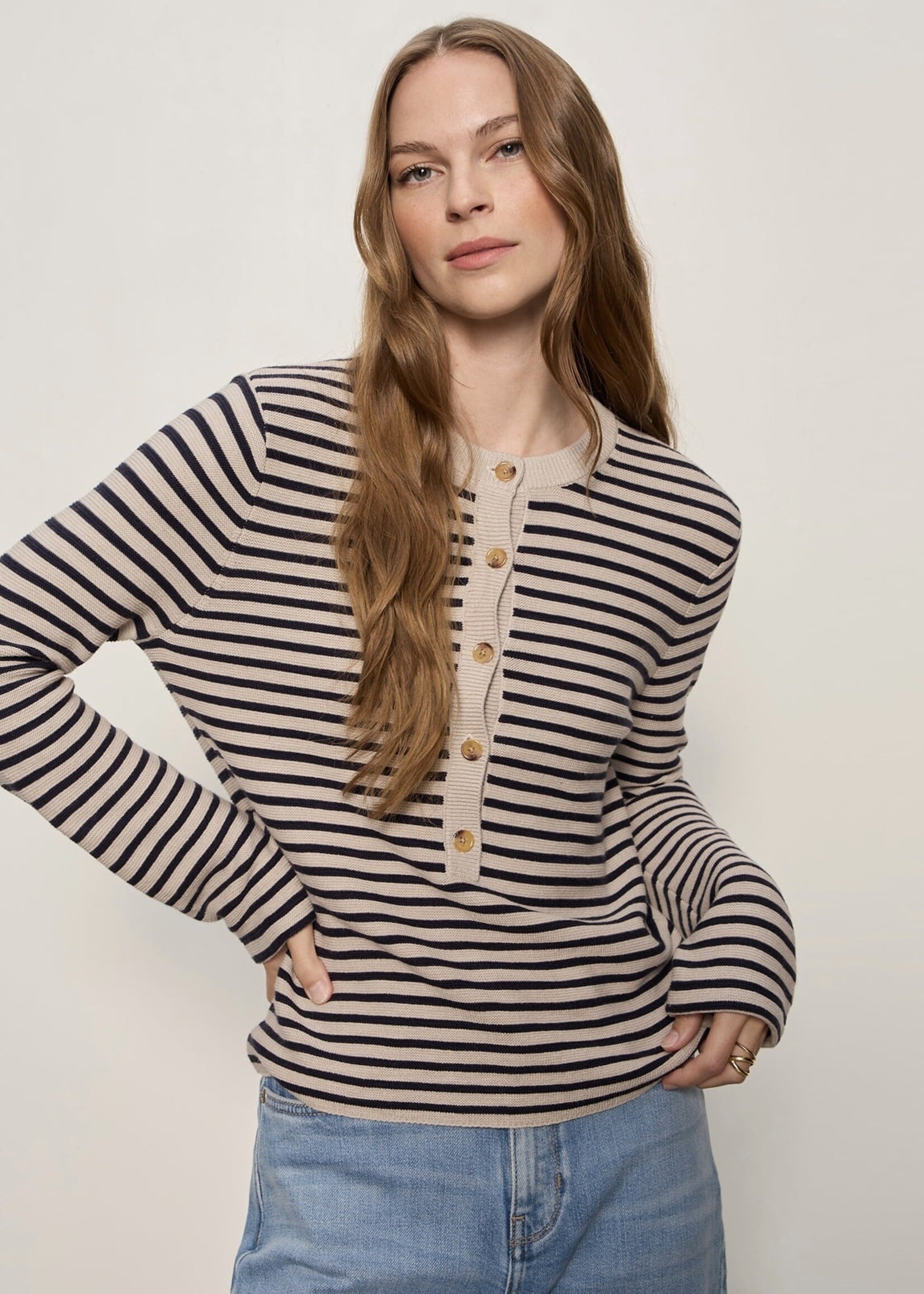 Sanctuary Sanctuary - Everyday Henley Sweater