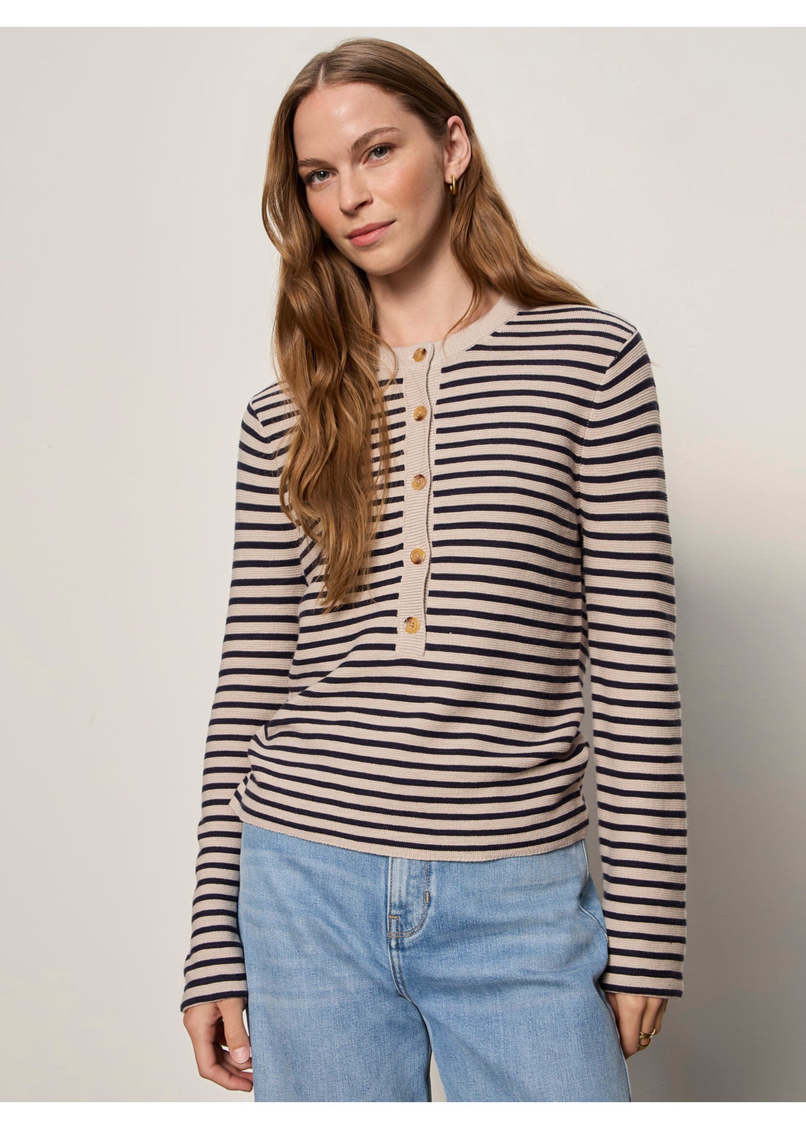 Sanctuary Sanctuary - Everyday Henley Sweater