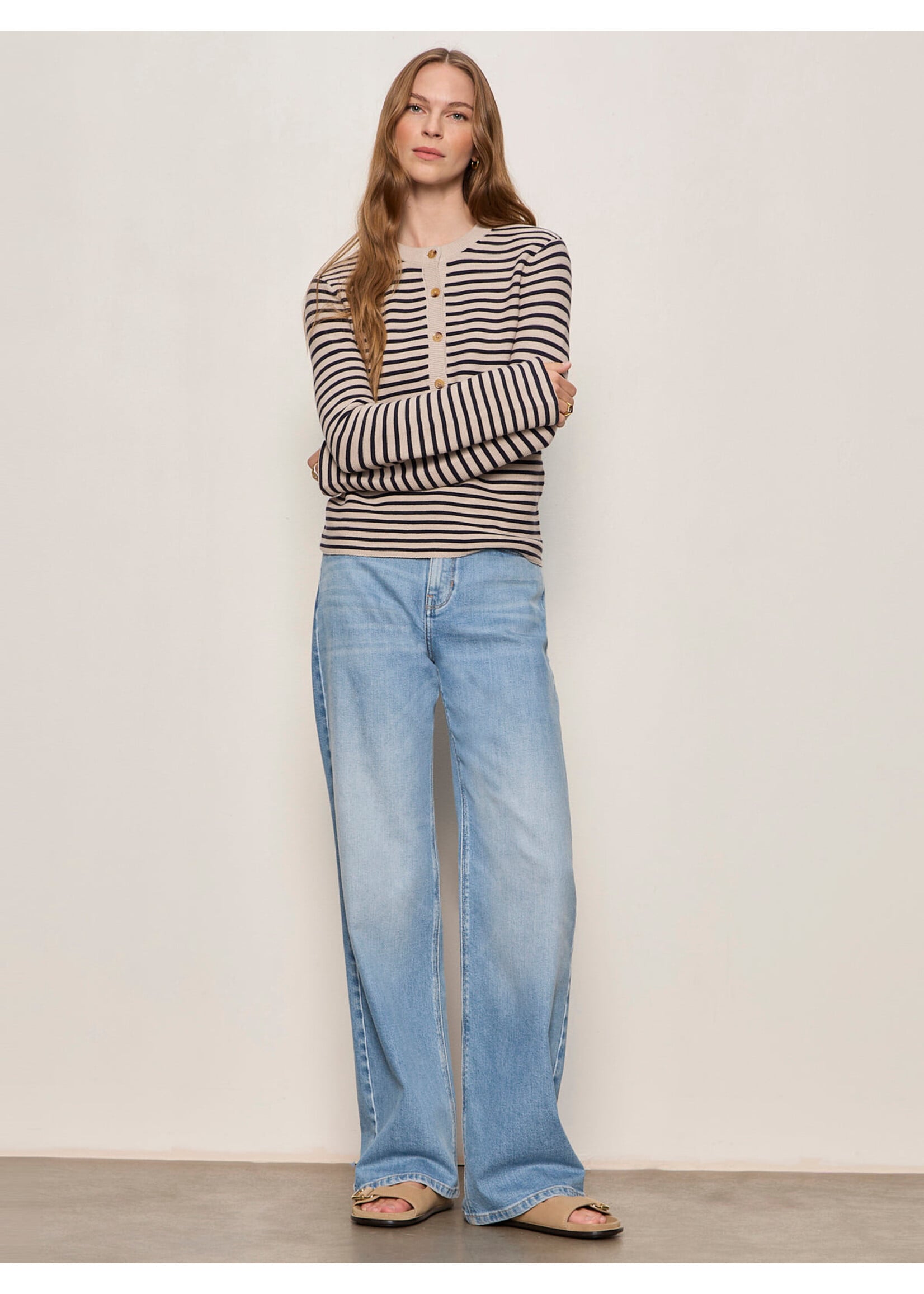 Sanctuary Sanctuary - Everyday Henley Sweater