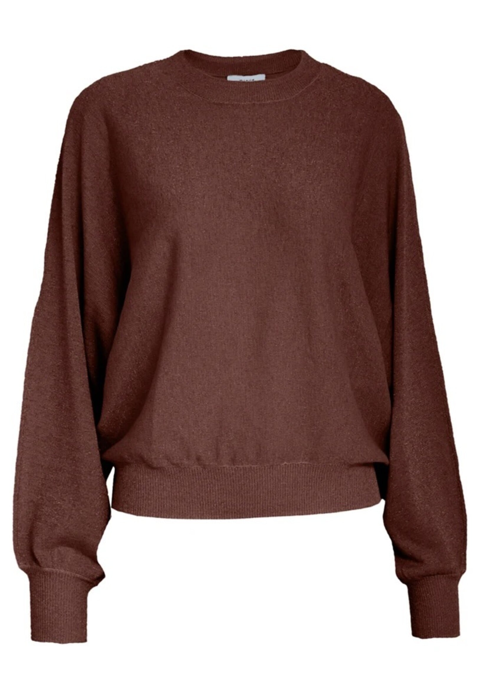 Minus Minus - Dana Metallic Bat Sleeve Pullover