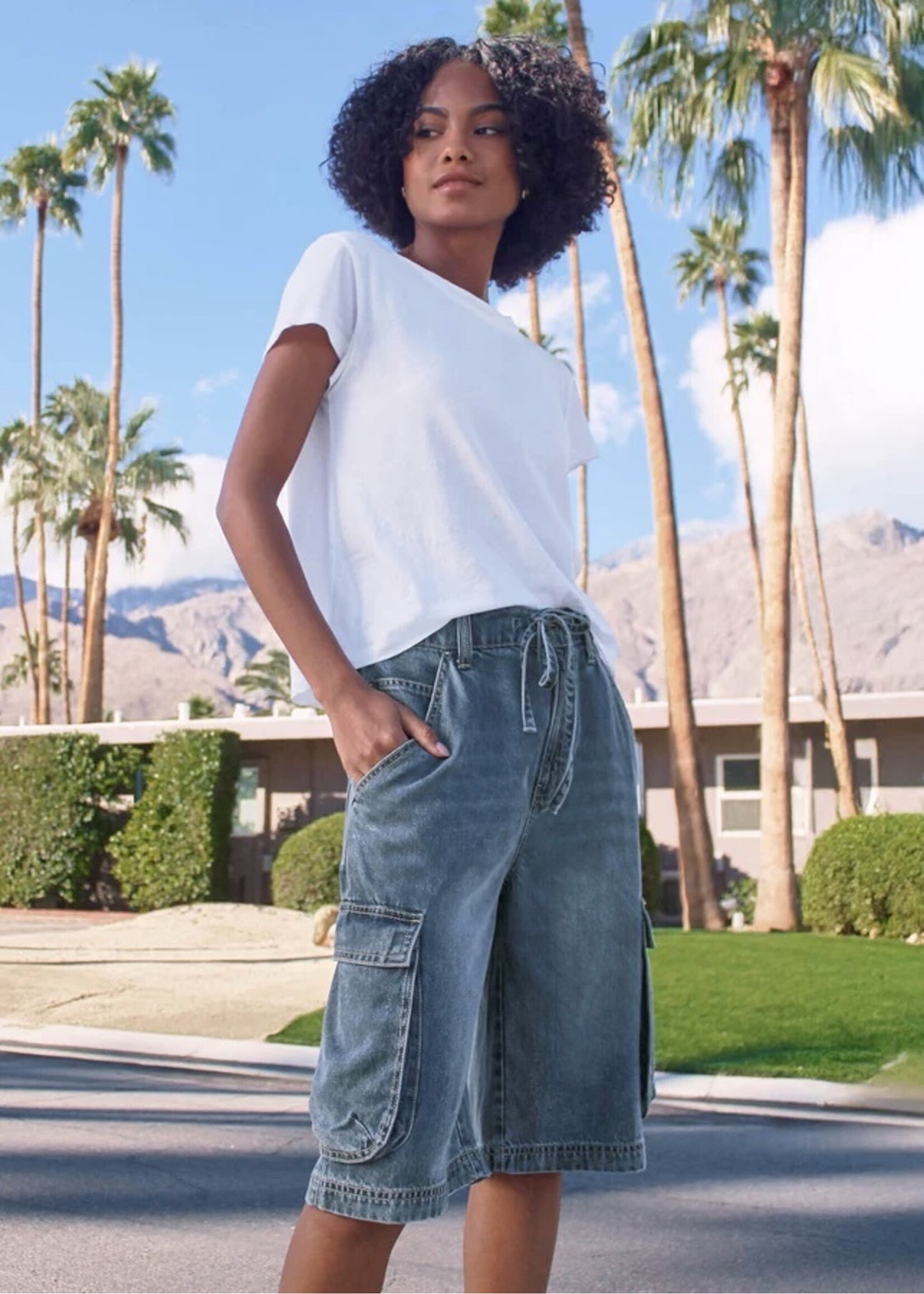 Splendid Splendid  - Lounge Denim Cargo Short