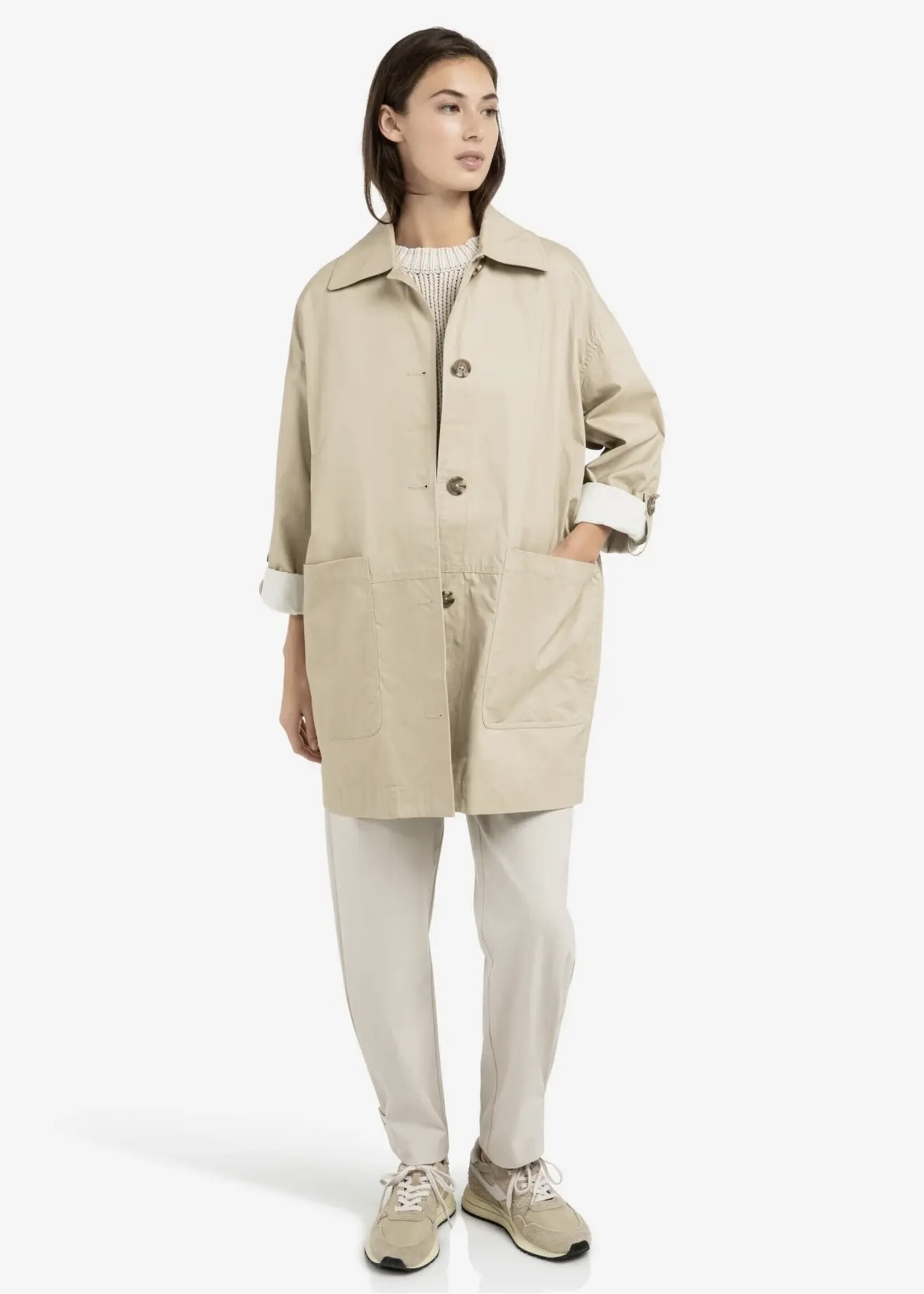 YAYA YAYA - Oversized Cotton Jacket